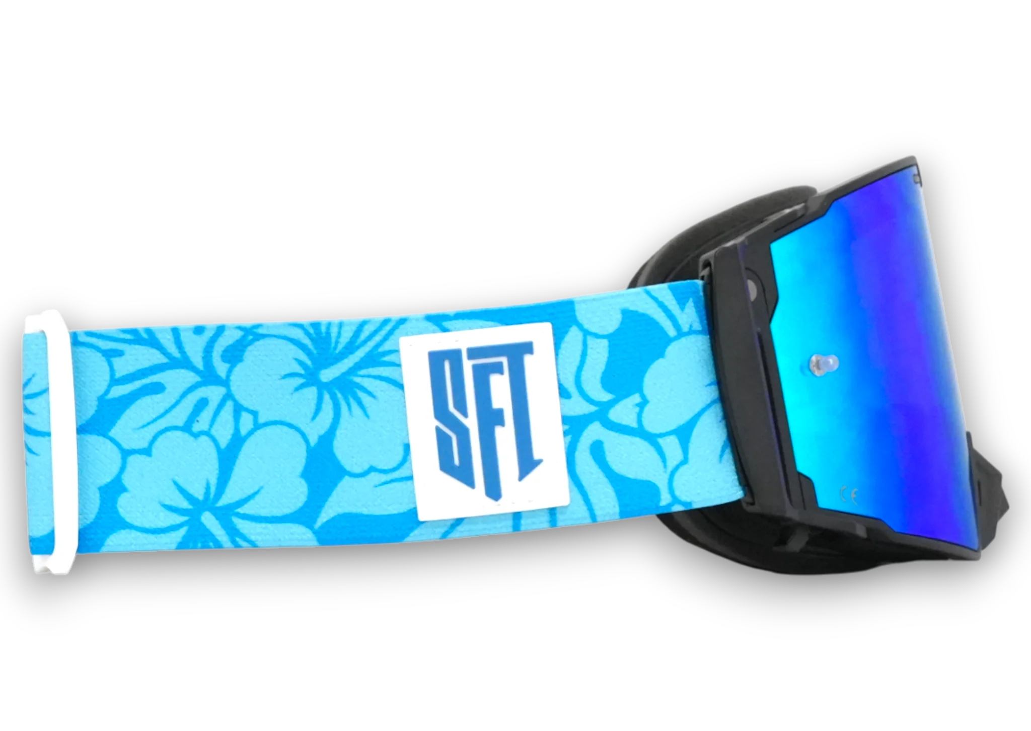 FlatOut Flower Blue Goggles - Image 5