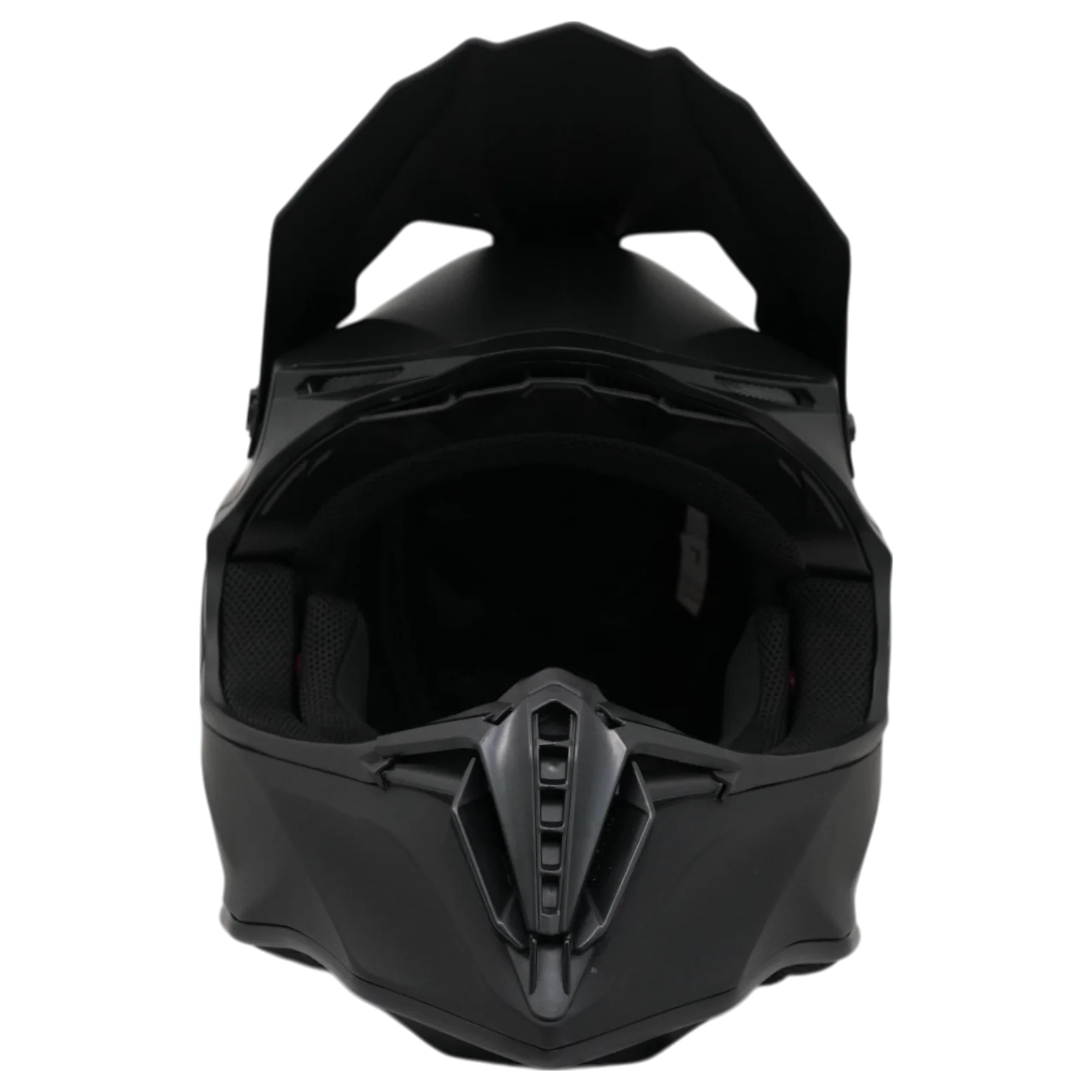 SFT Flatout Black Motocross Helmet - Image 3