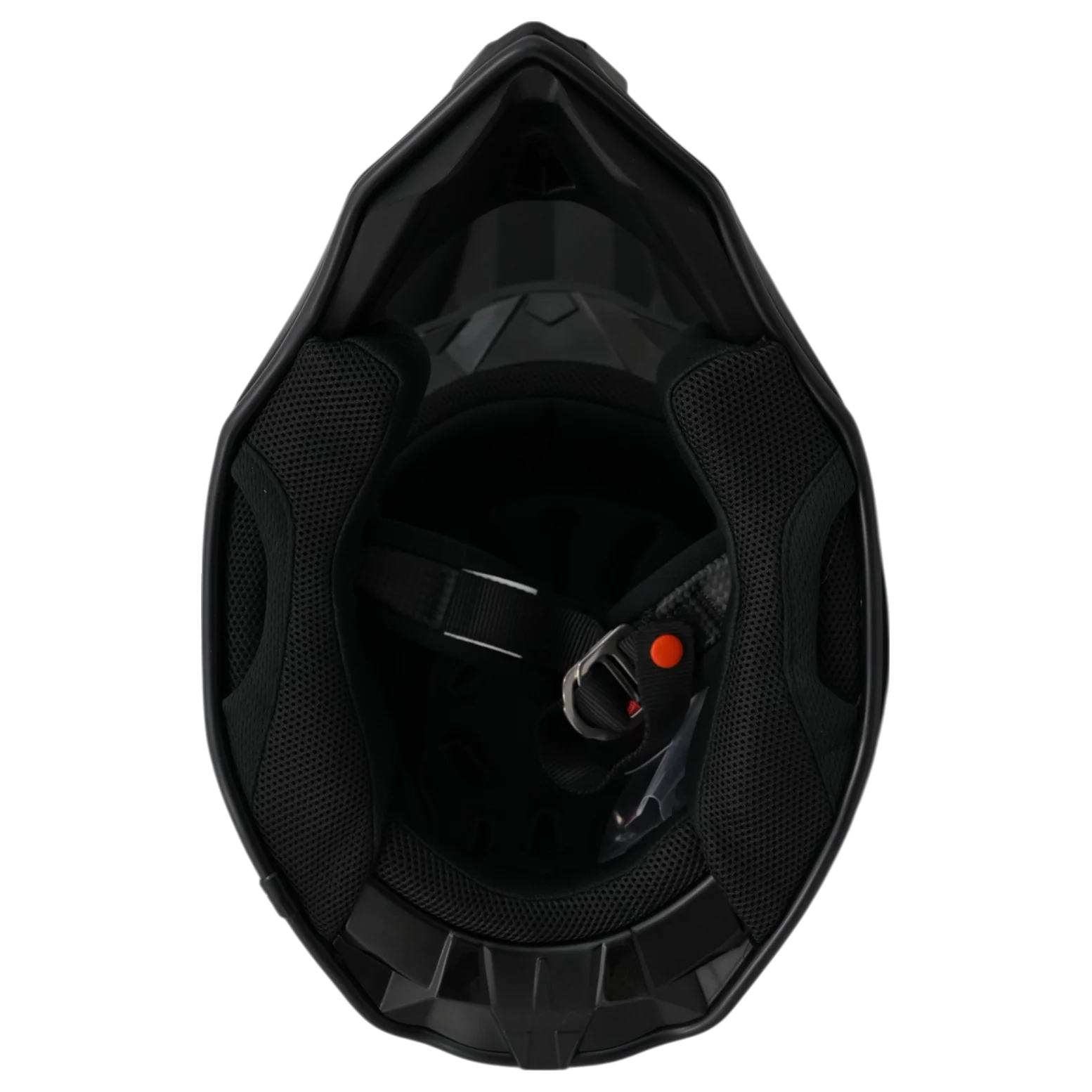 SFT Flatout Black Motocross Helmet - Image 8