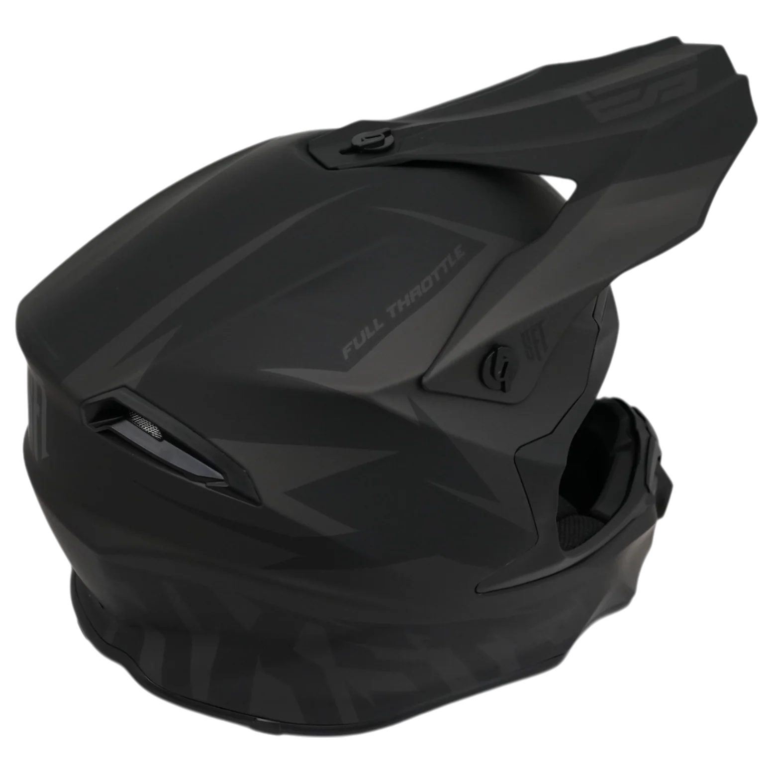 SFT Flatout Blackedition Motocross Helmet - Image 11