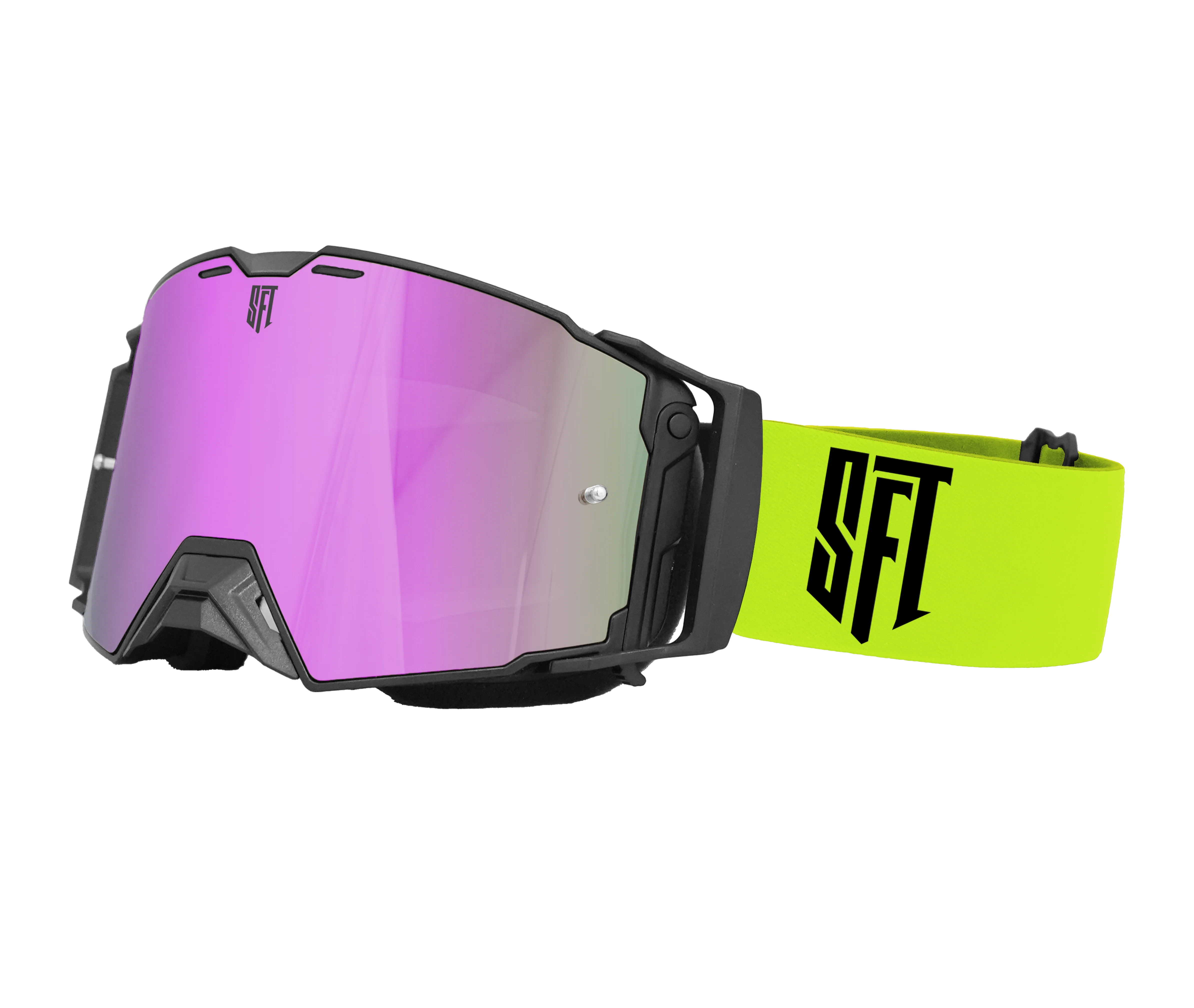 FlatOut Neon Yellow Goggles - Image 10