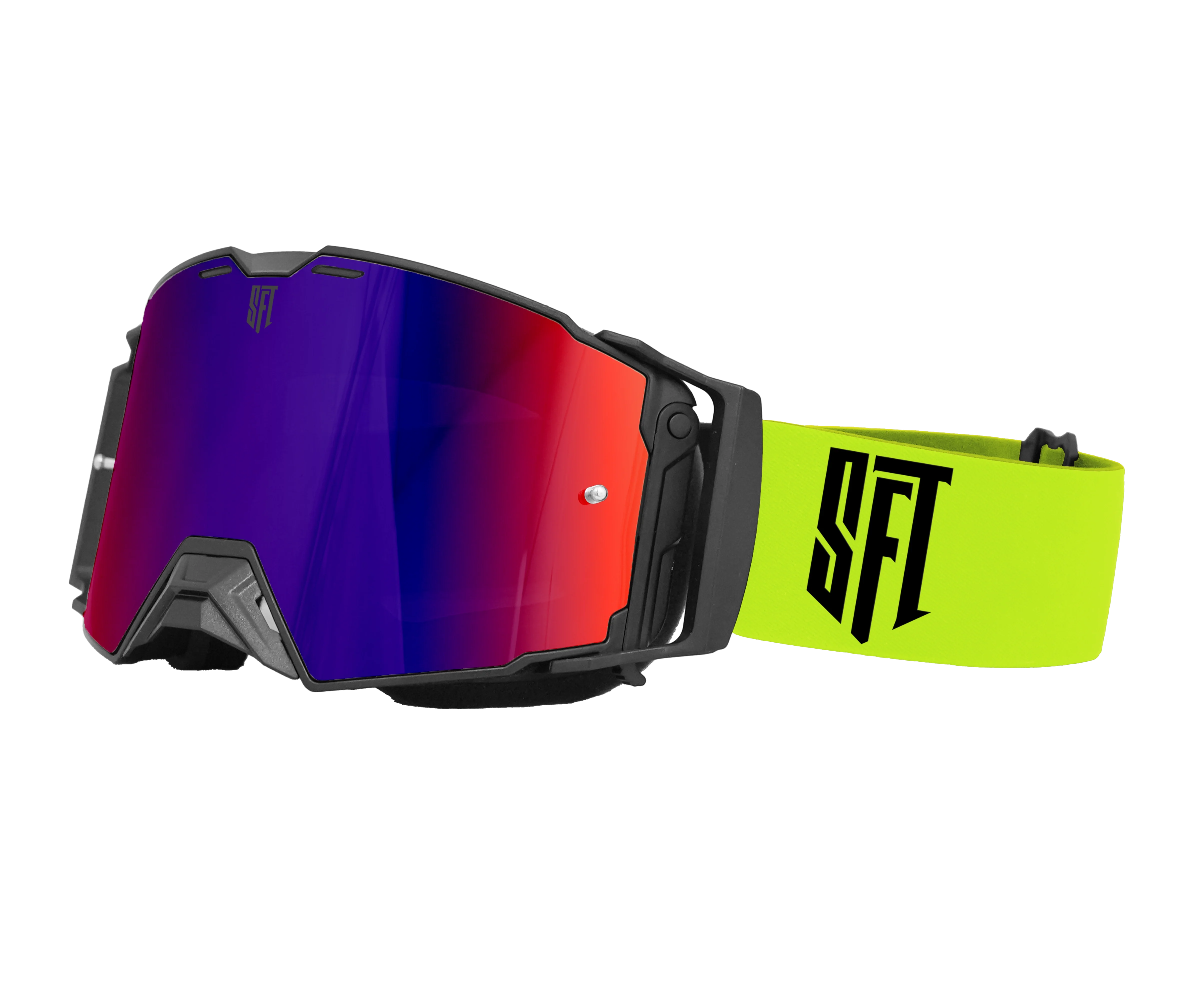 FlatOut Neon Yellow Goggles - Image 11