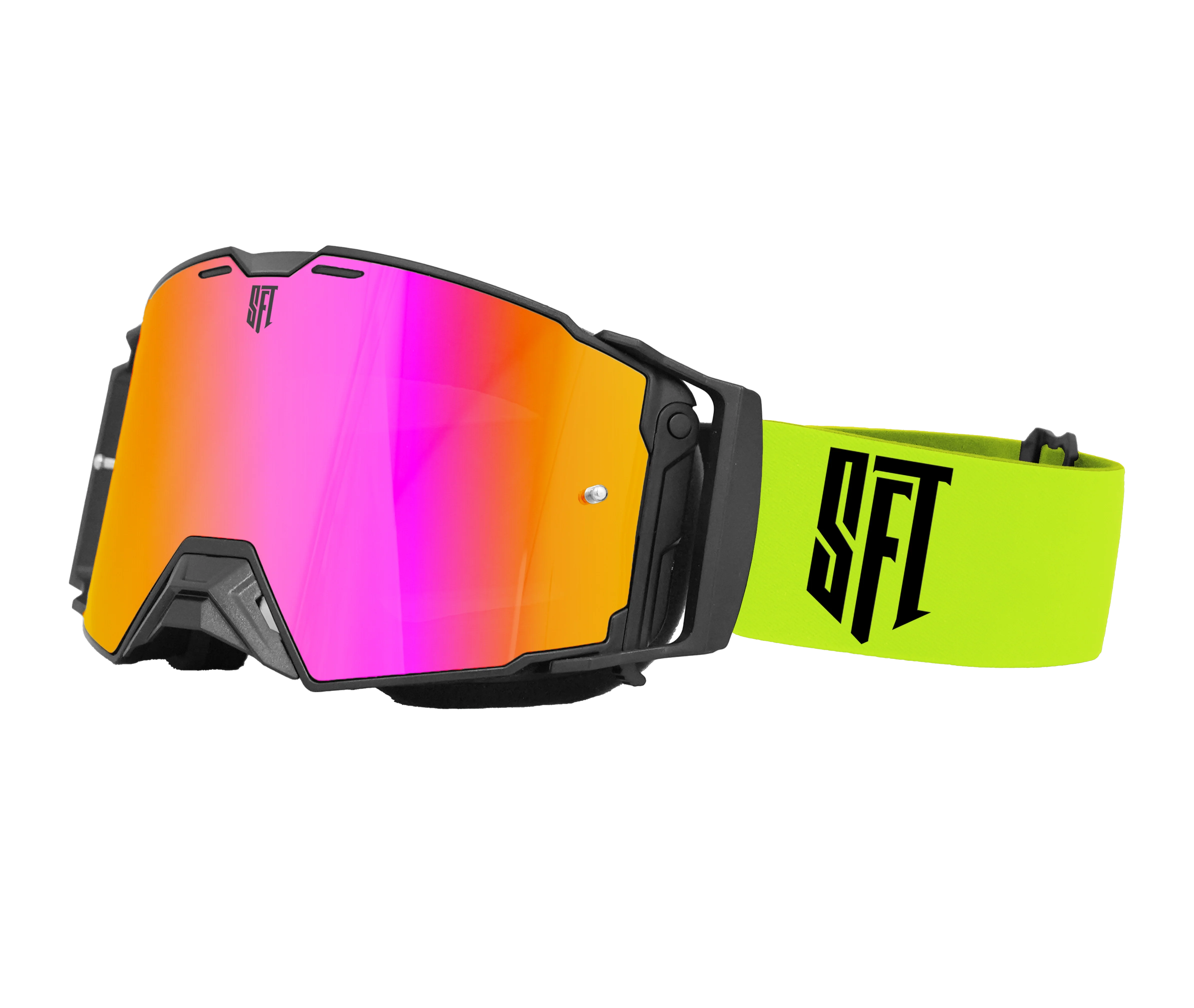FlatOut Neon Yellow Goggles - Image 12