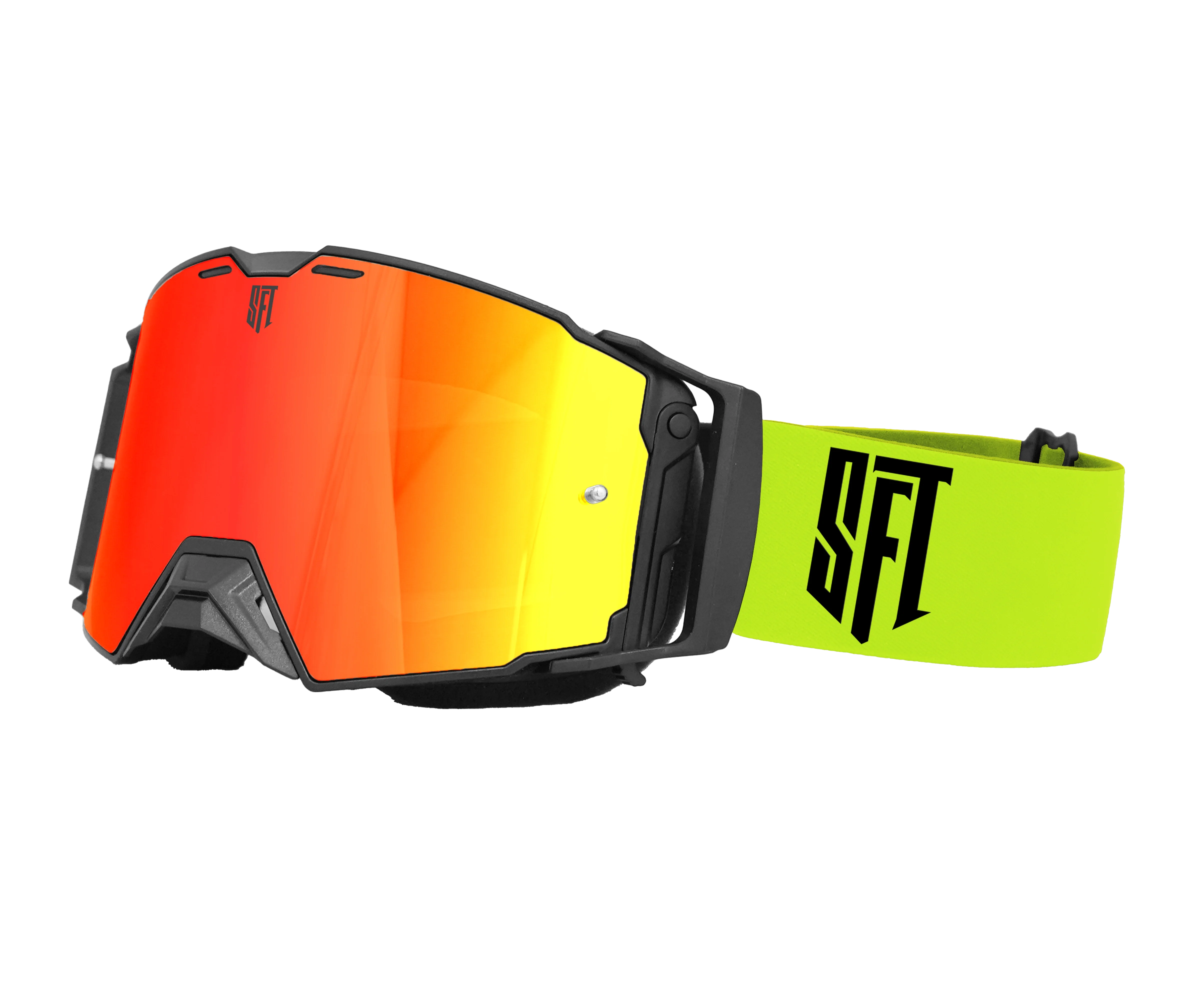 FlatOut Neon Yellow Goggles - Image 13