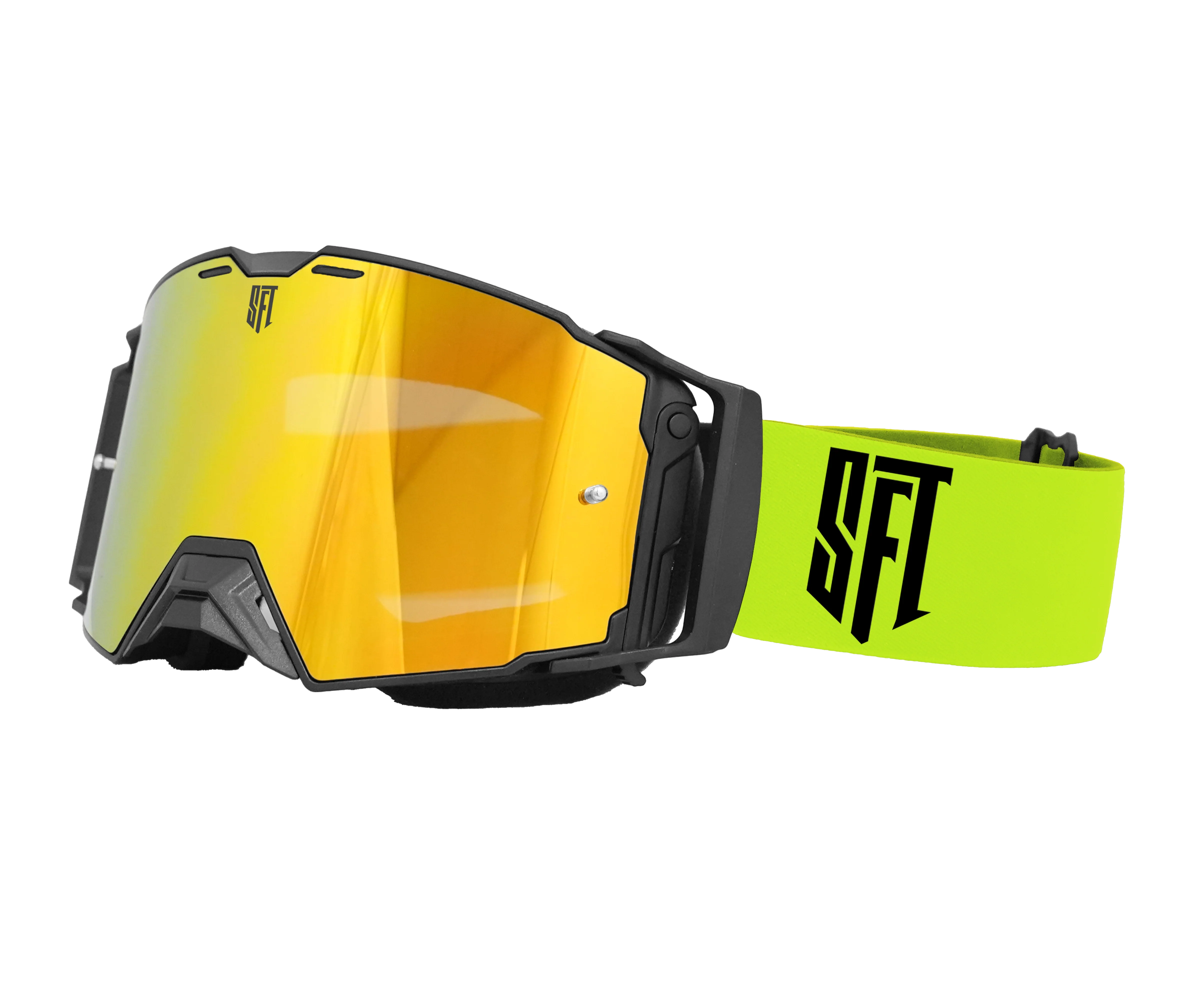 FlatOut Neon Yellow Goggles - Image 14