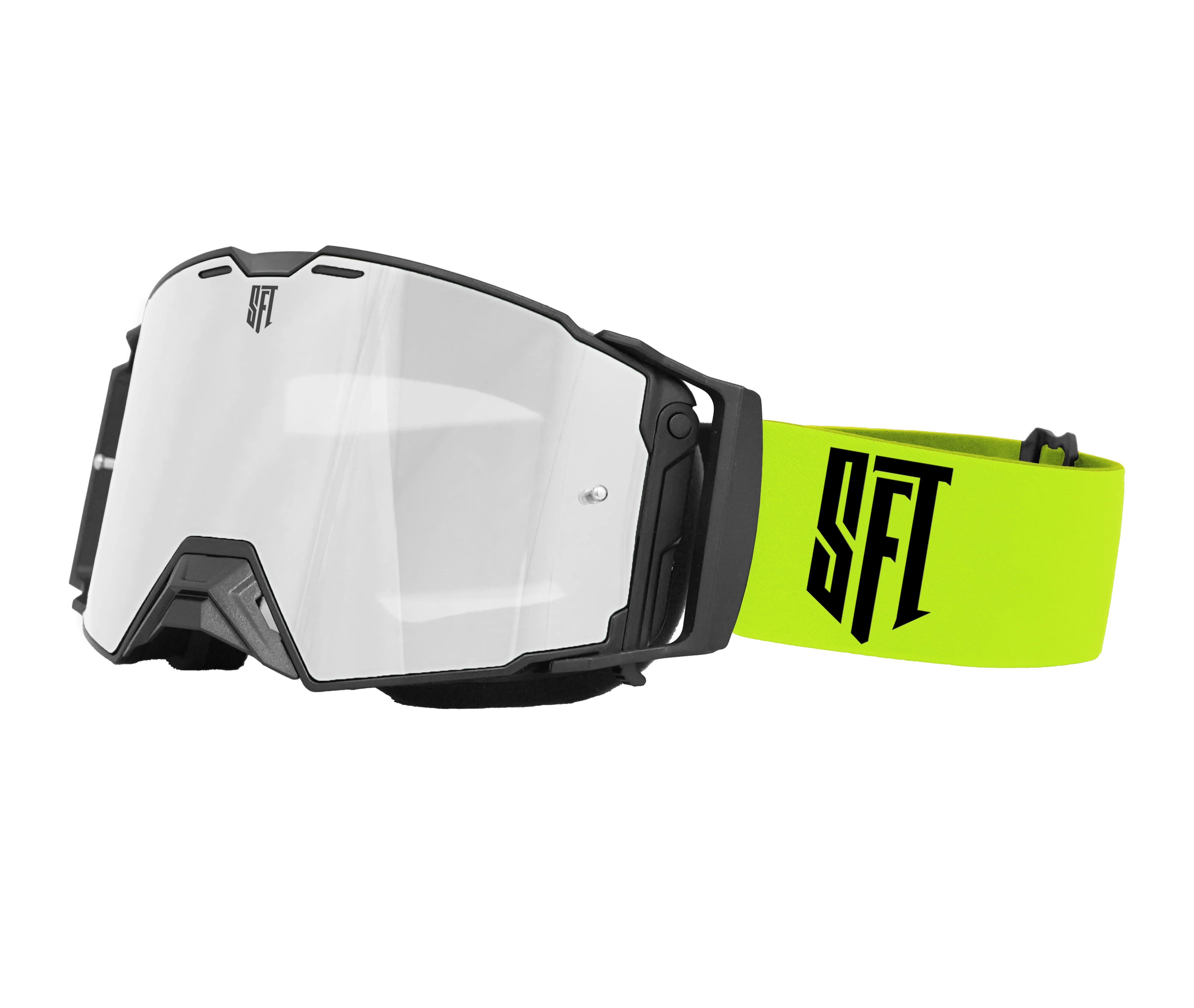 FlatOut Neon Yellow Goggles - Image 16