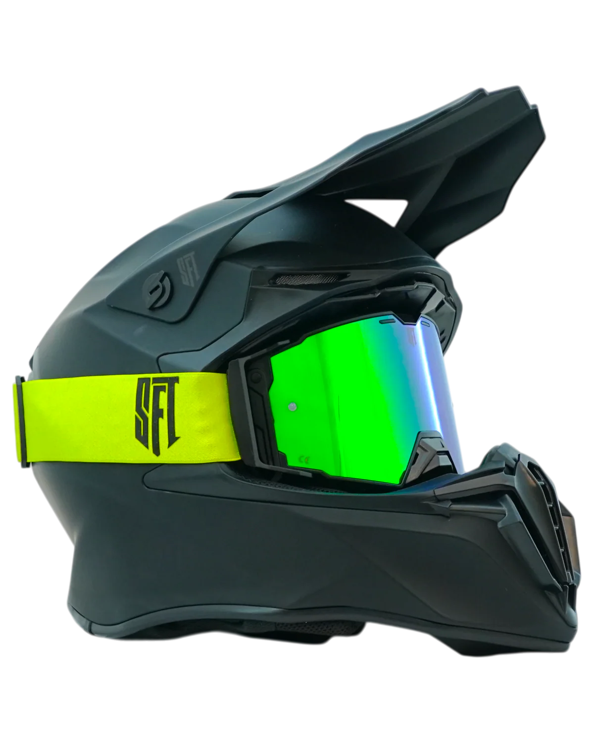 FlatOut Neon Yellow Goggles - Image 2