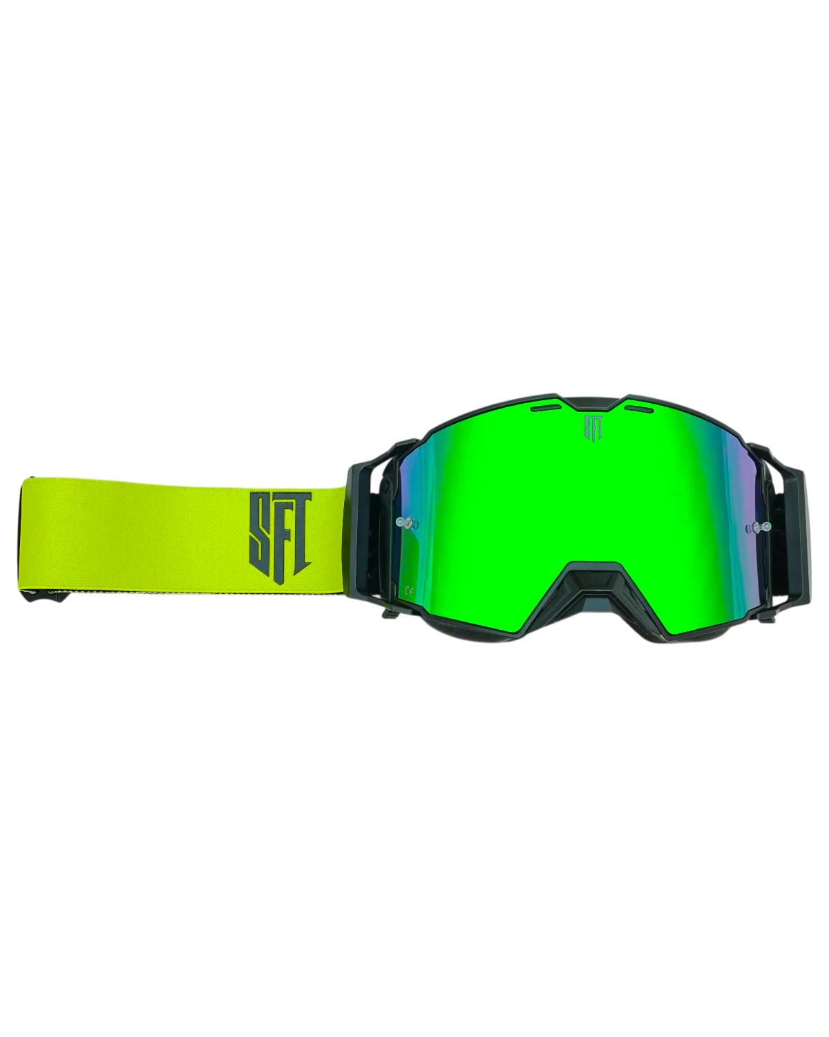 FlatOut Neon Yellow Goggles - Image 4