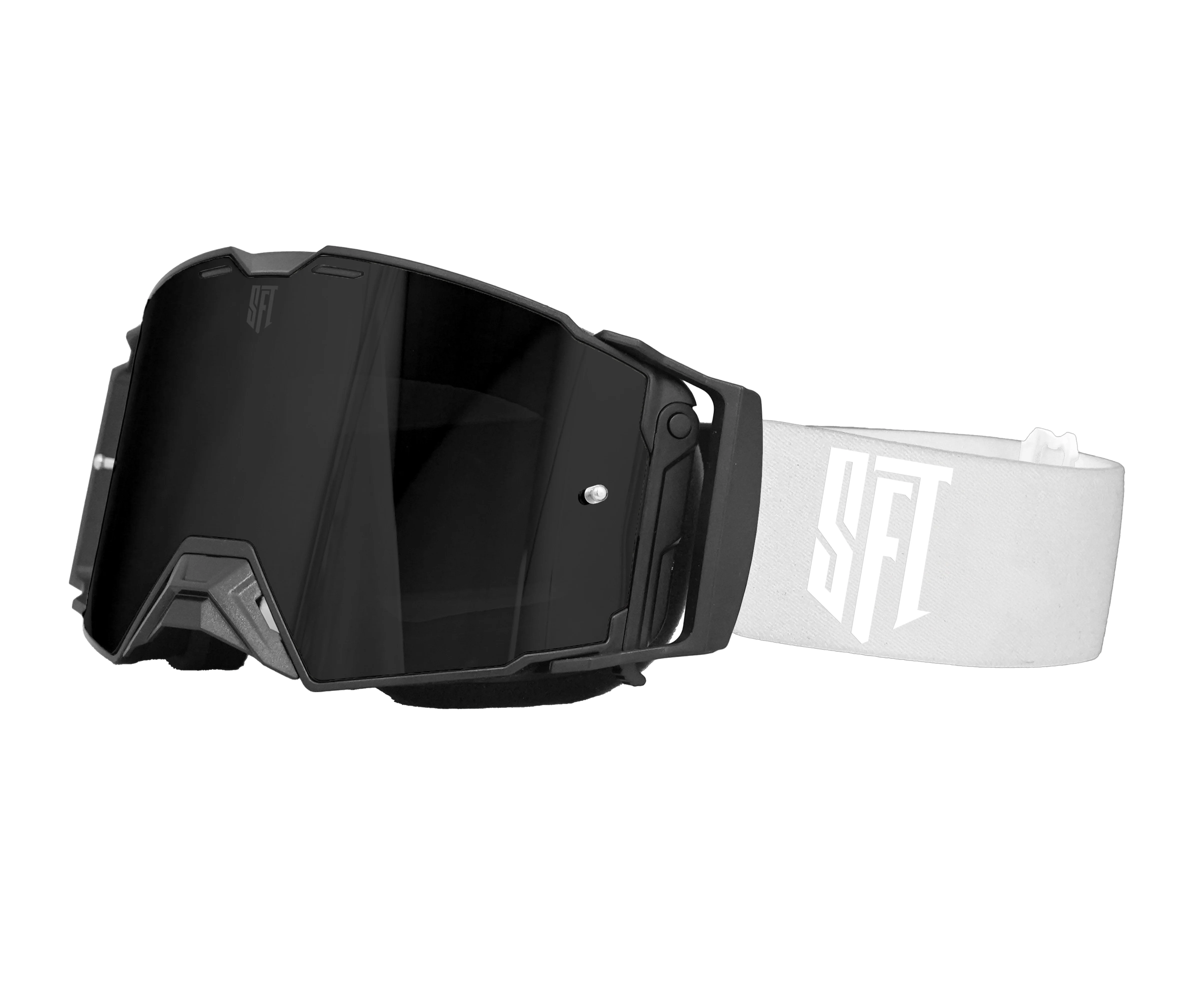 FlatOut White Goggles - Image 9