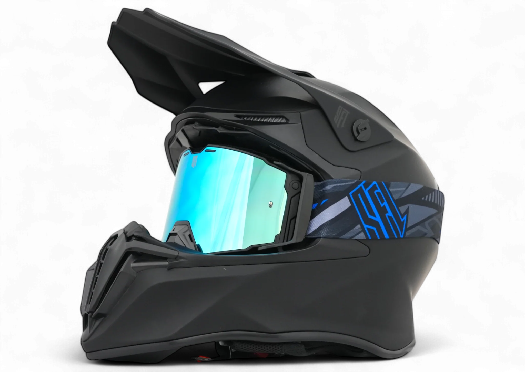 FlatOut Rave Blue Goggles - Image 2