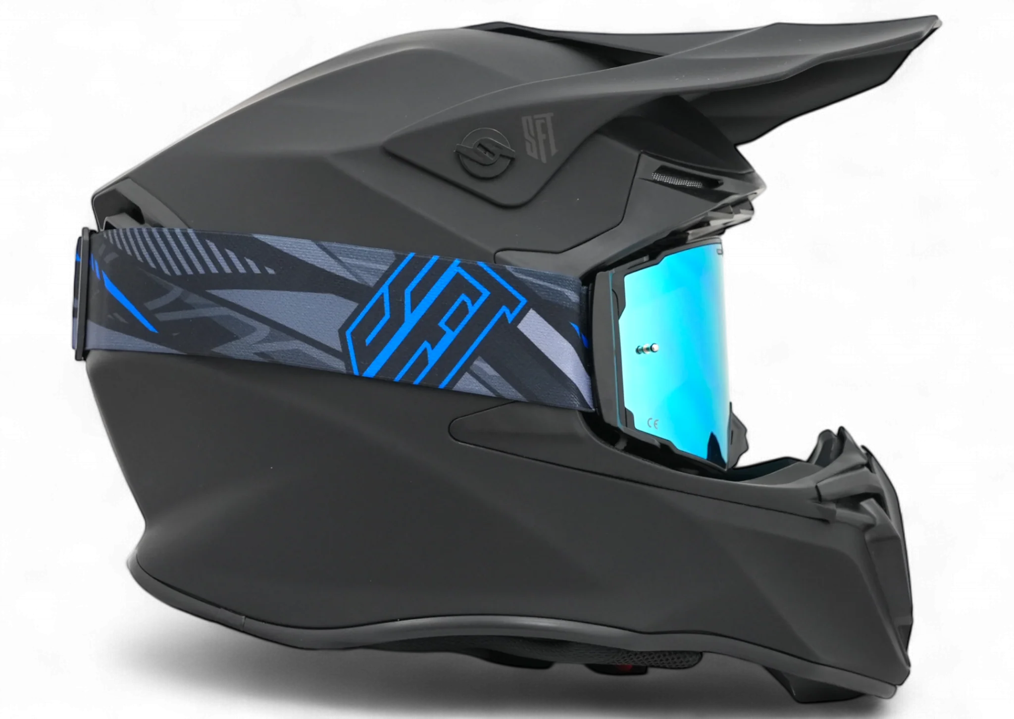 FlatOut Rave Blue Goggles - Image 3