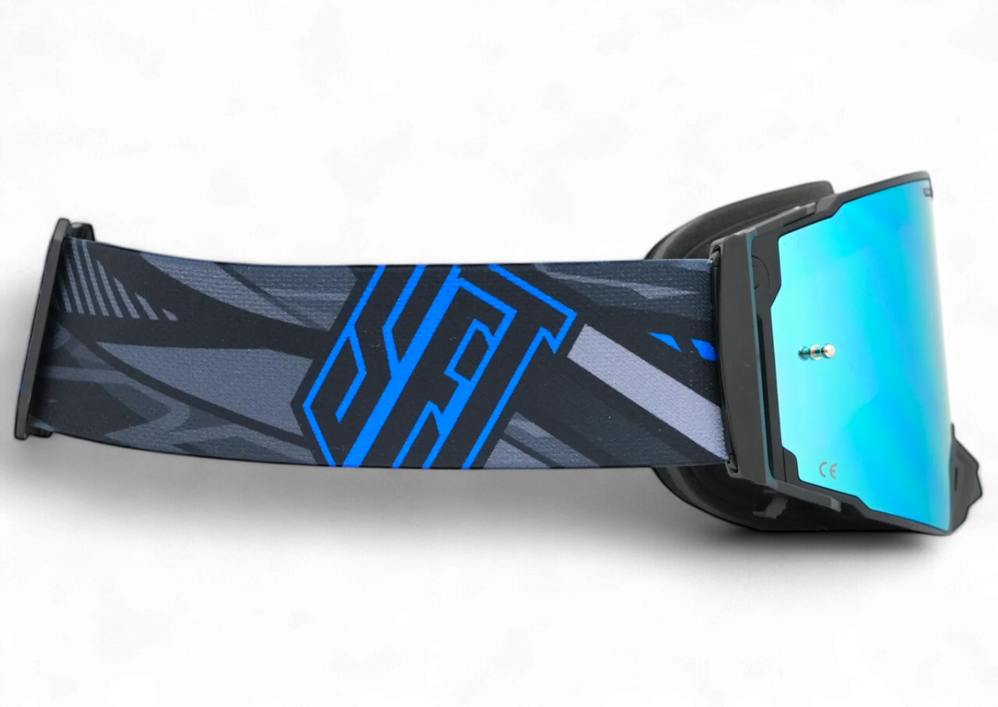 FlatOut Rave Blue Goggles - Image 4