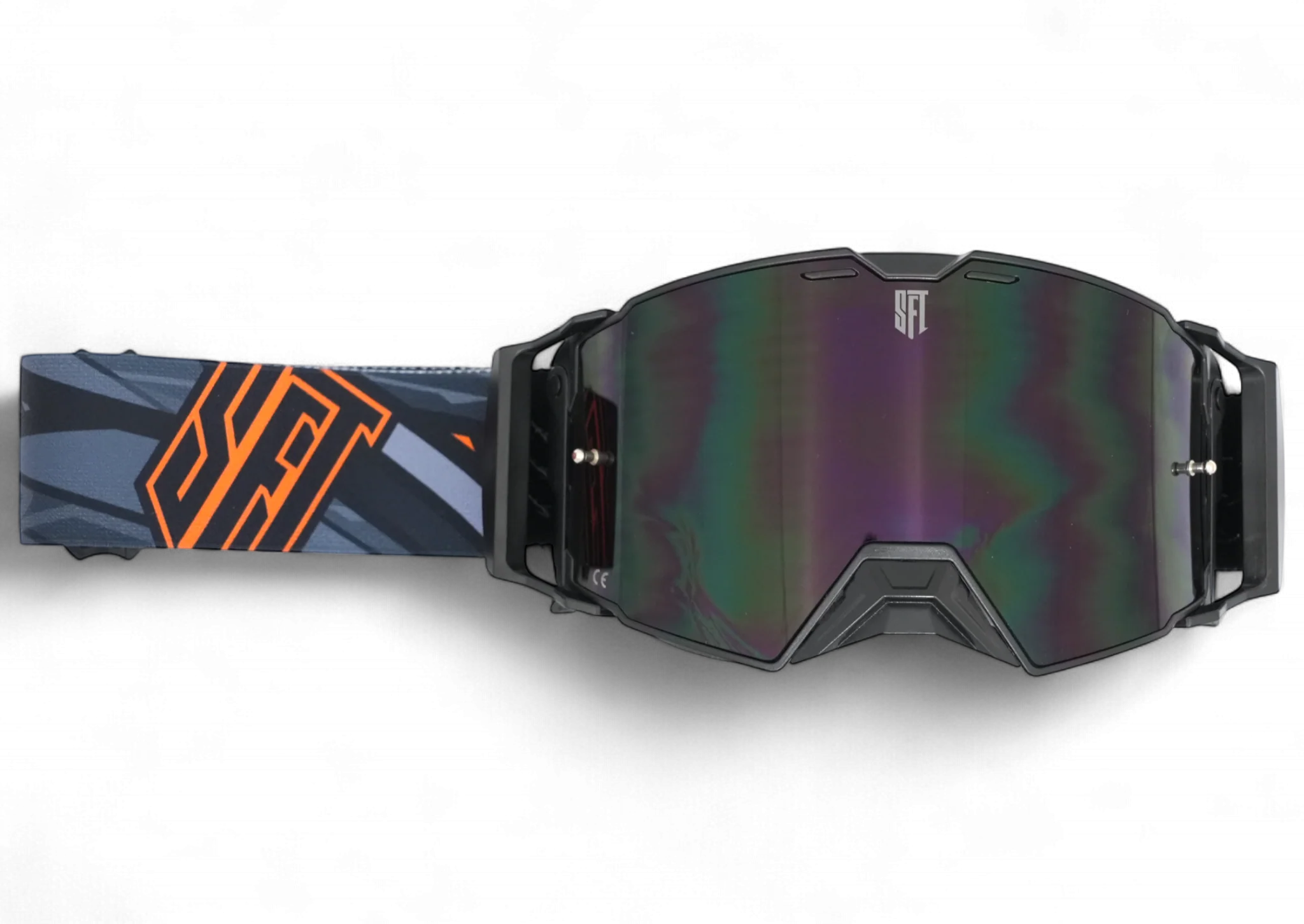 FlatOut Rave Orange Goggles - Image 10