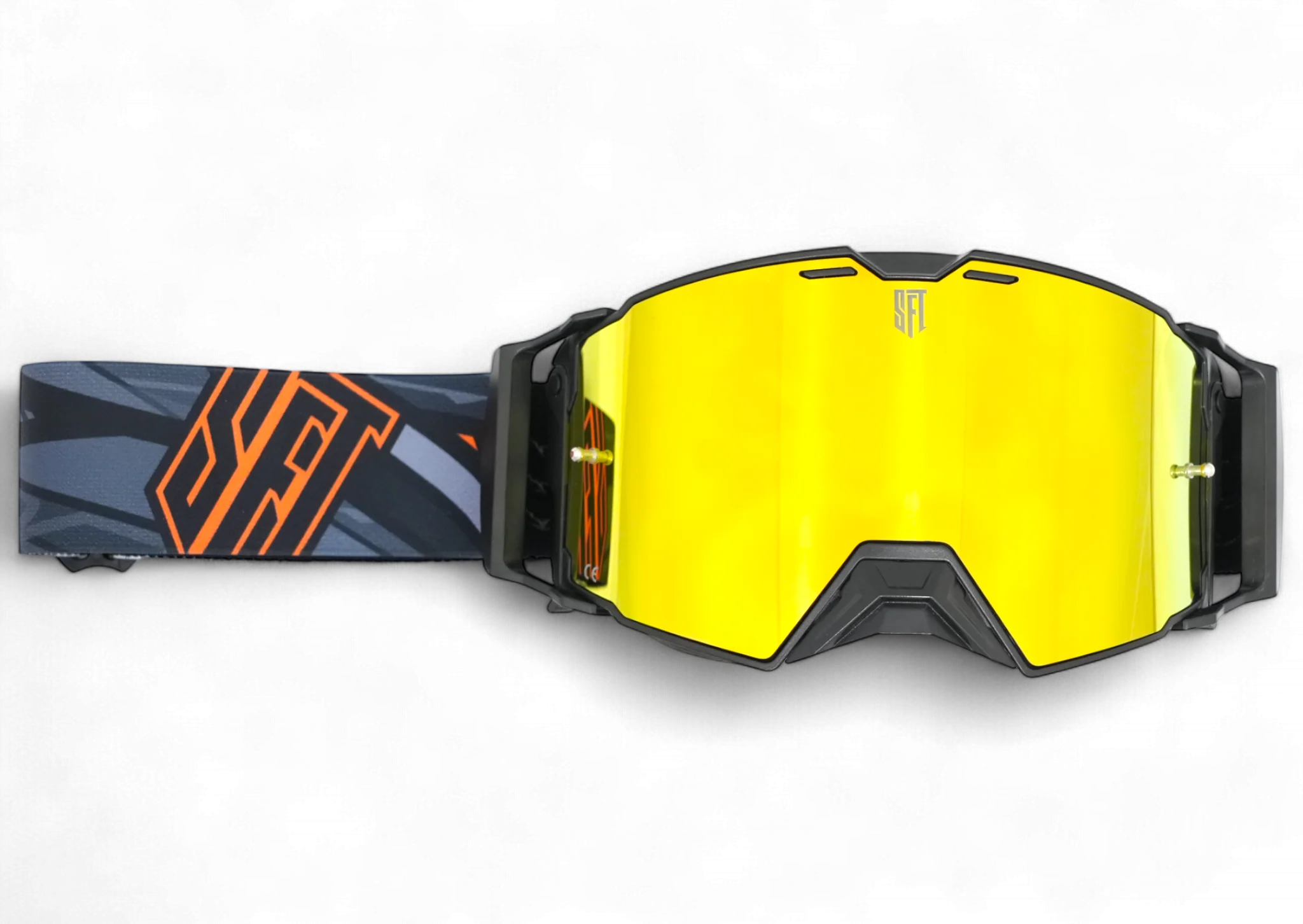 FlatOut Rave Orange Goggles - Image 11