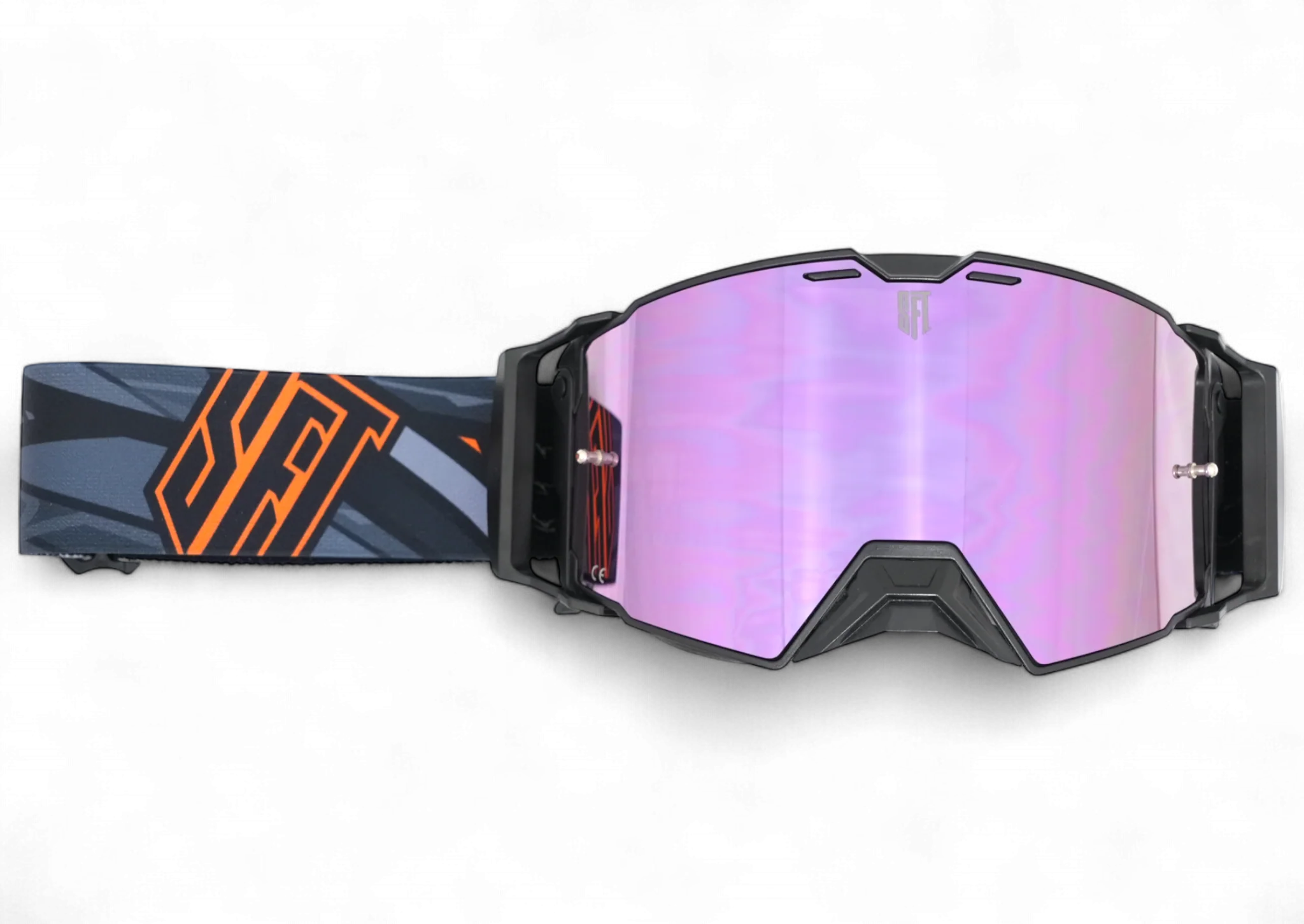 FlatOut Rave Orange Goggles - Image 12