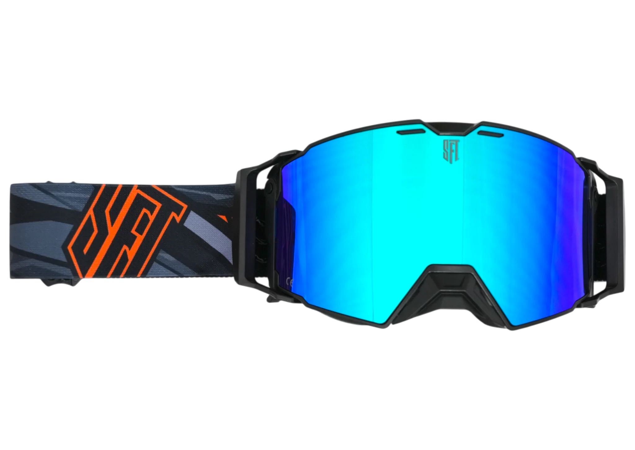 FlatOut Rave Orange Goggles - Image 13