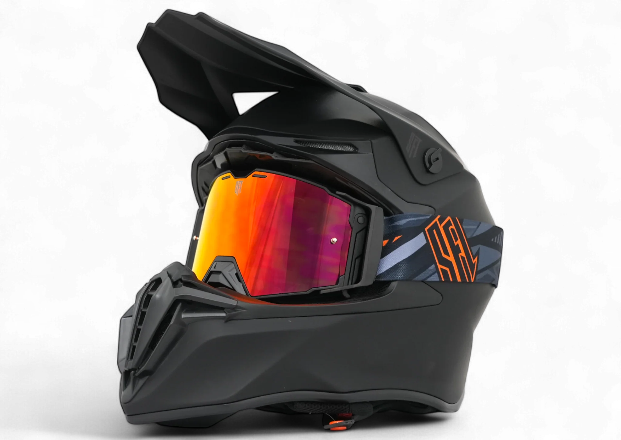 FlatOut Rave Orange Goggles - Image 2