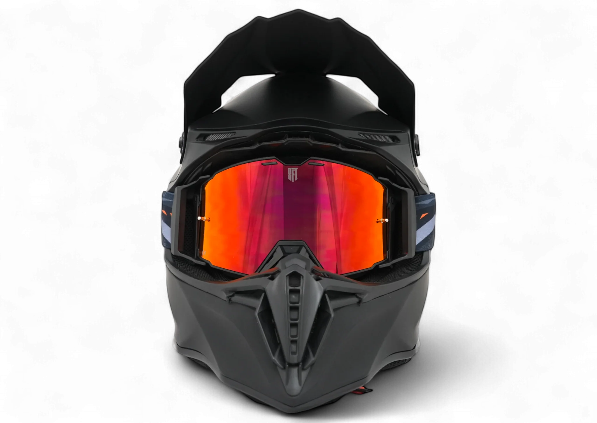 FlatOut Rave Orange Goggles - Image 4