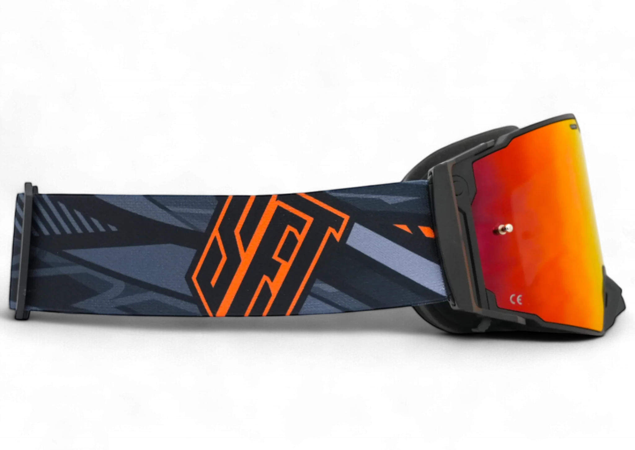 FlatOut Rave Orange Goggles - Image 5