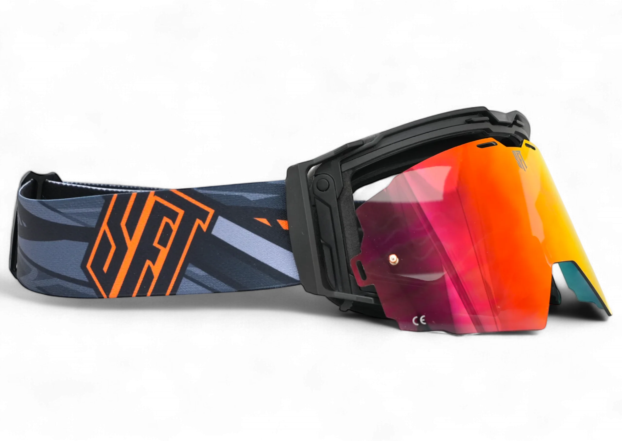 FlatOut Rave Orange Goggles - Image 7