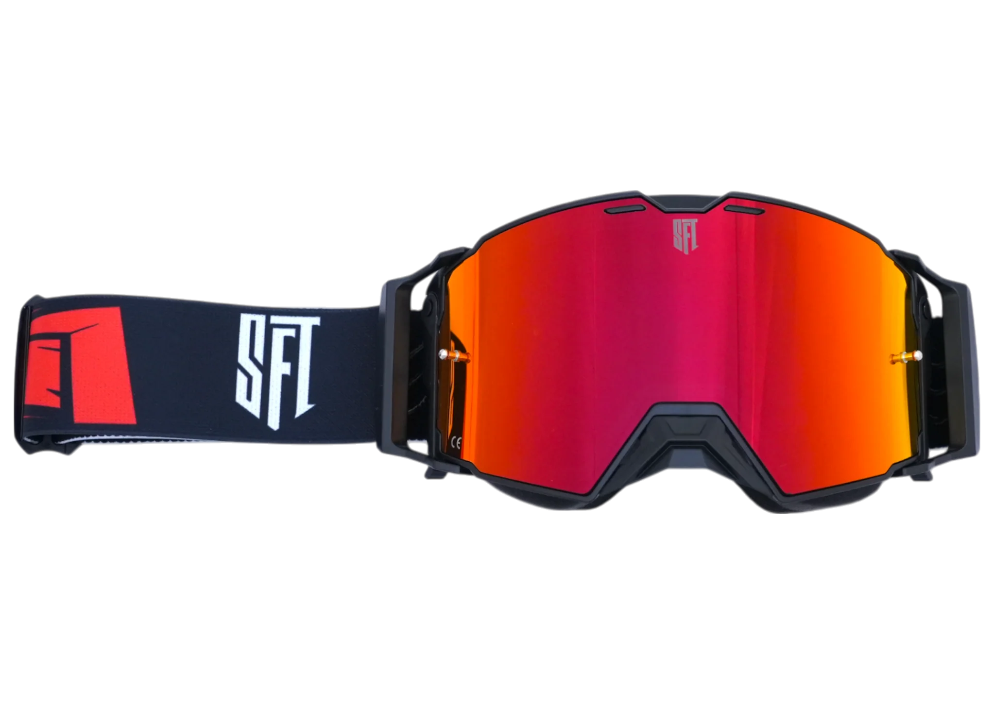 FlatOut Red & Black Goggles