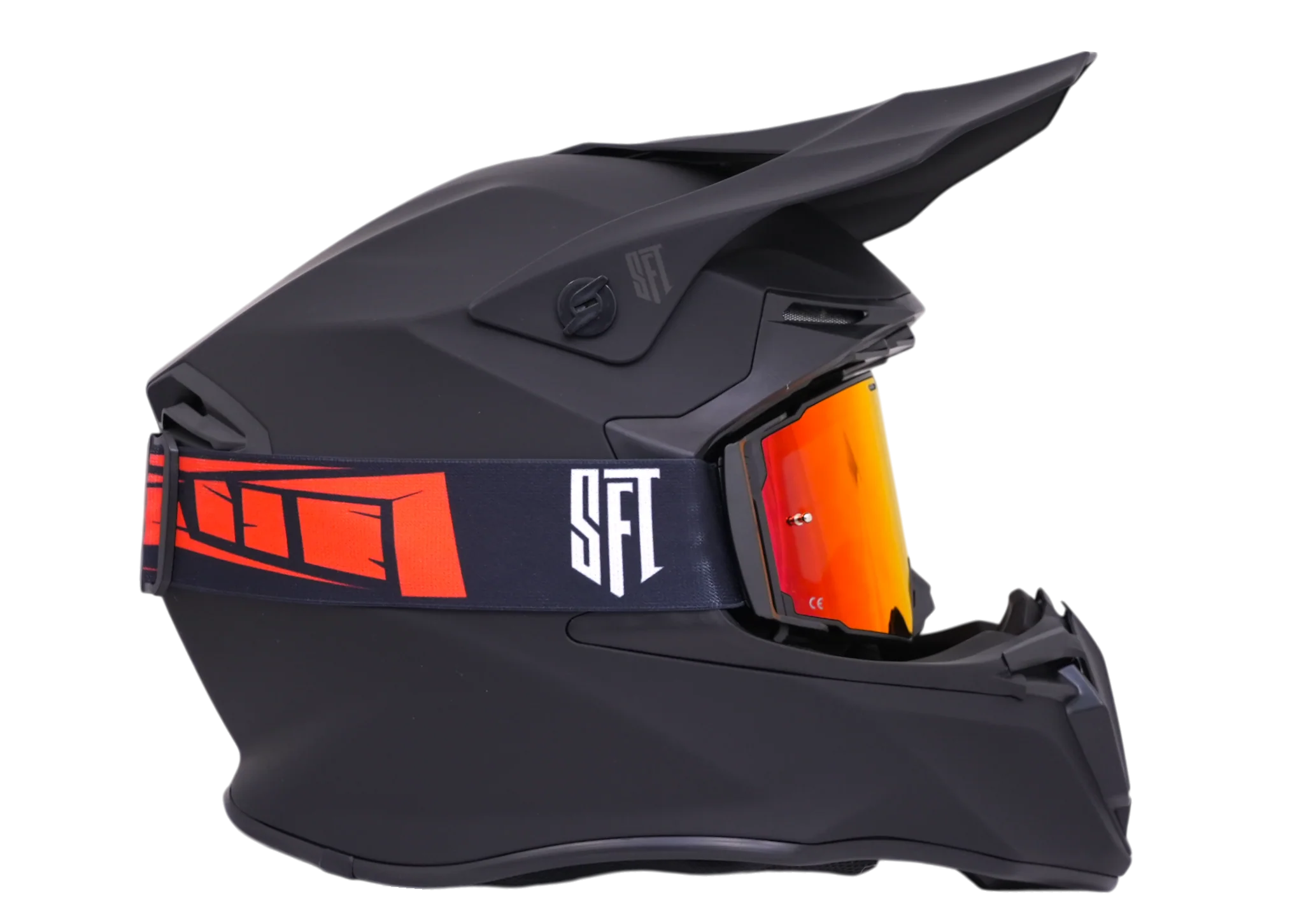 FlatOut Red & Black Goggles - Image 3