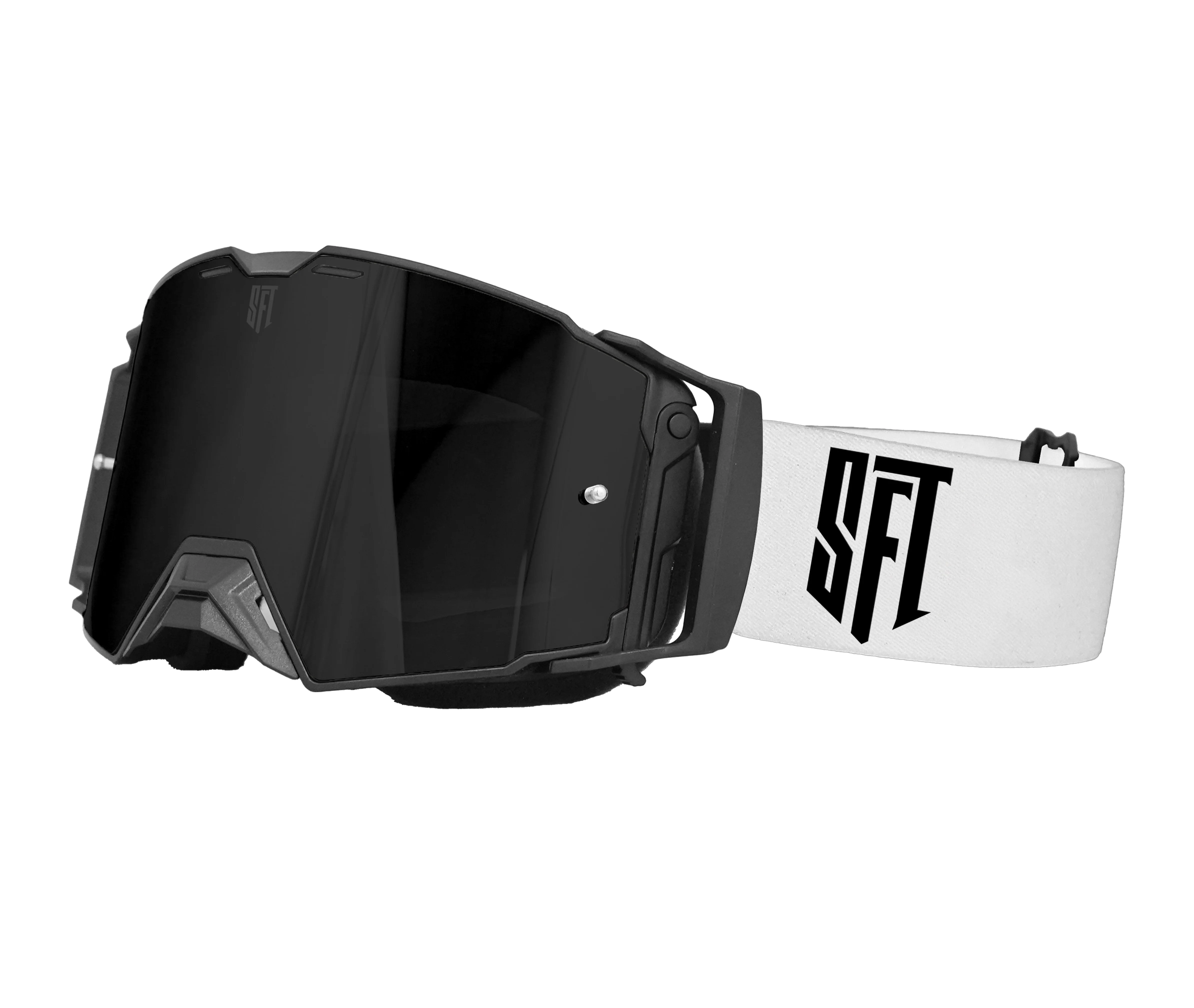 FlatOut White SFT Goggles - Image 11