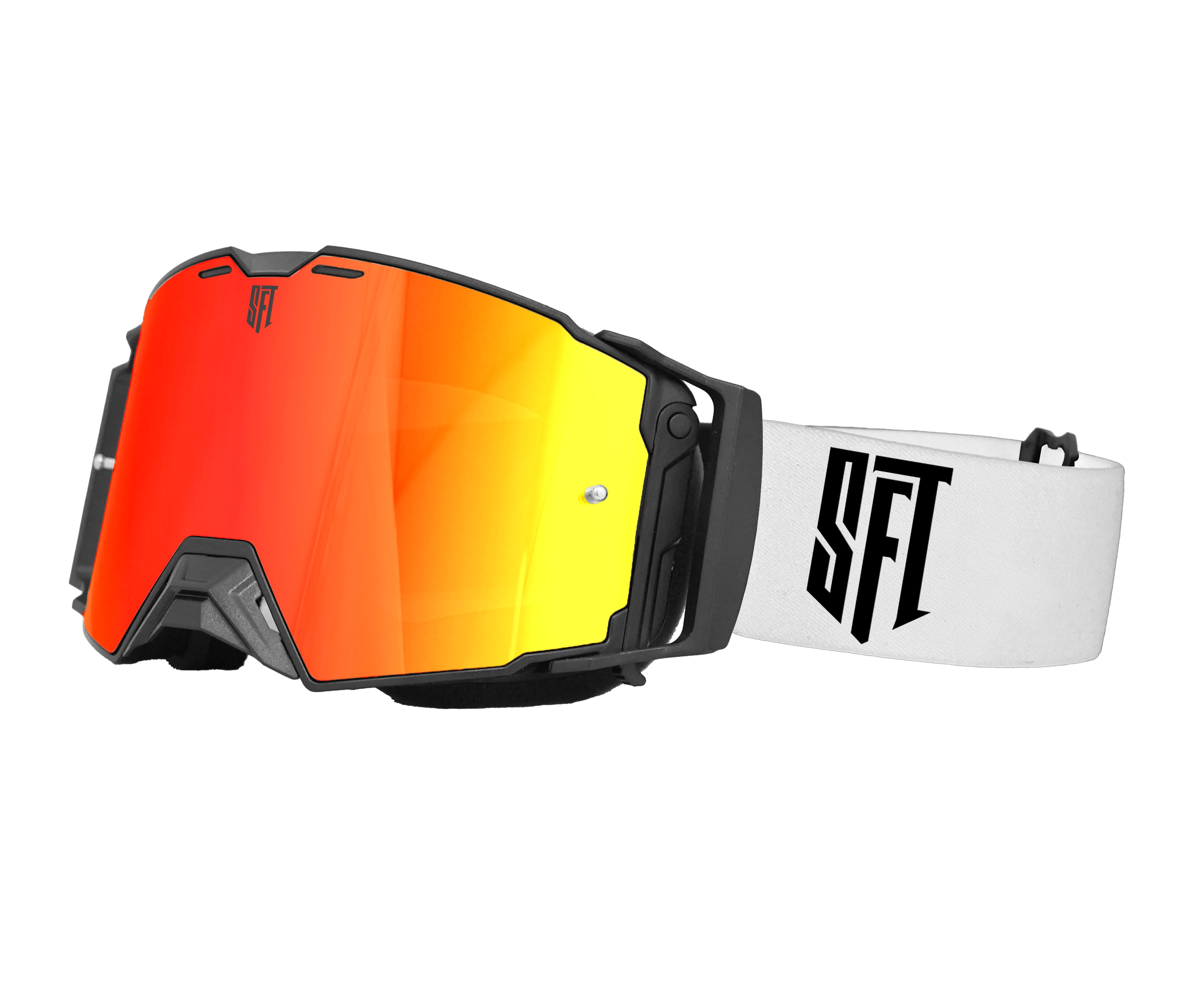 FlatOut White SFT Goggles - Image 15