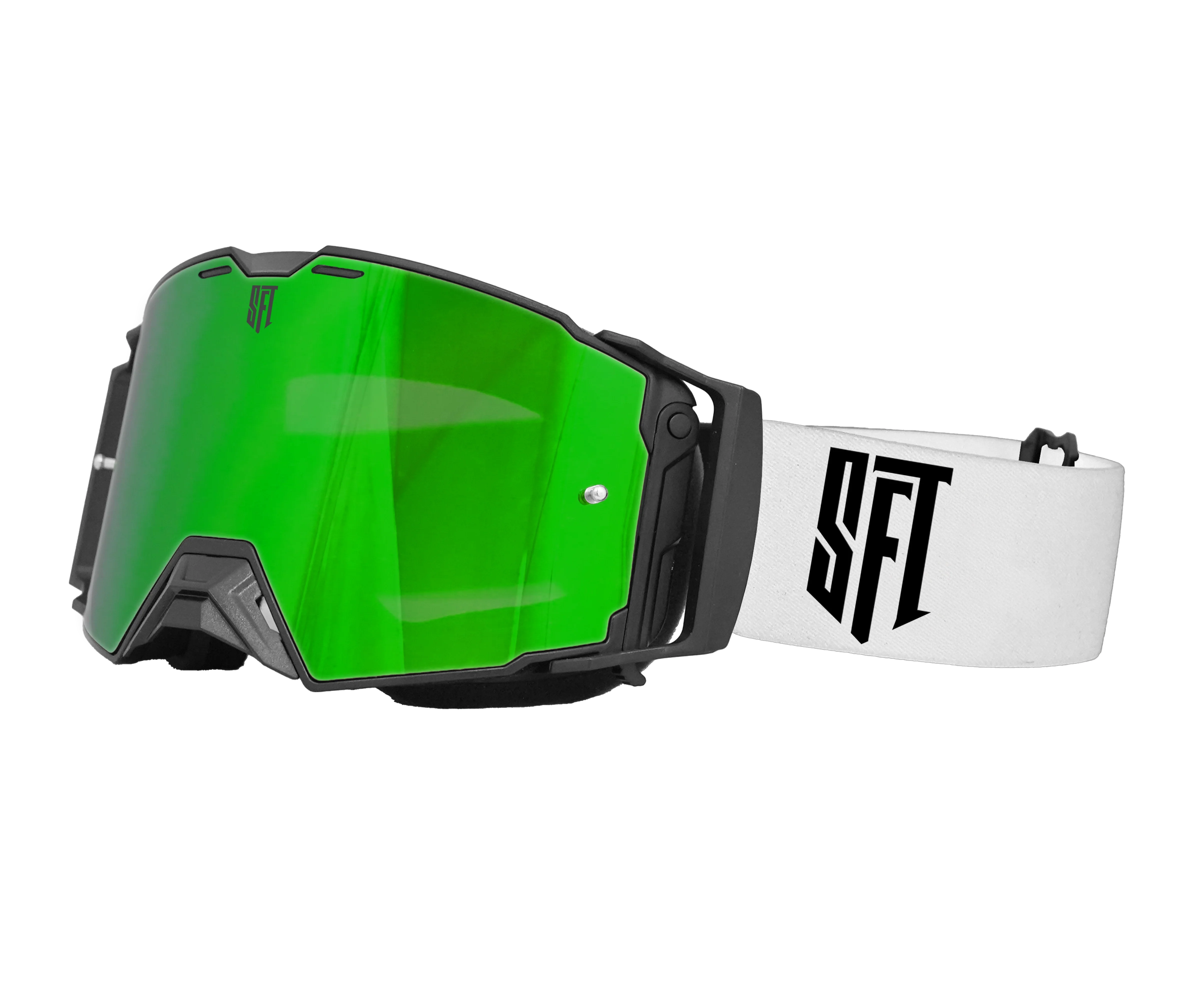 FlatOut White SFT Goggles - Image 17