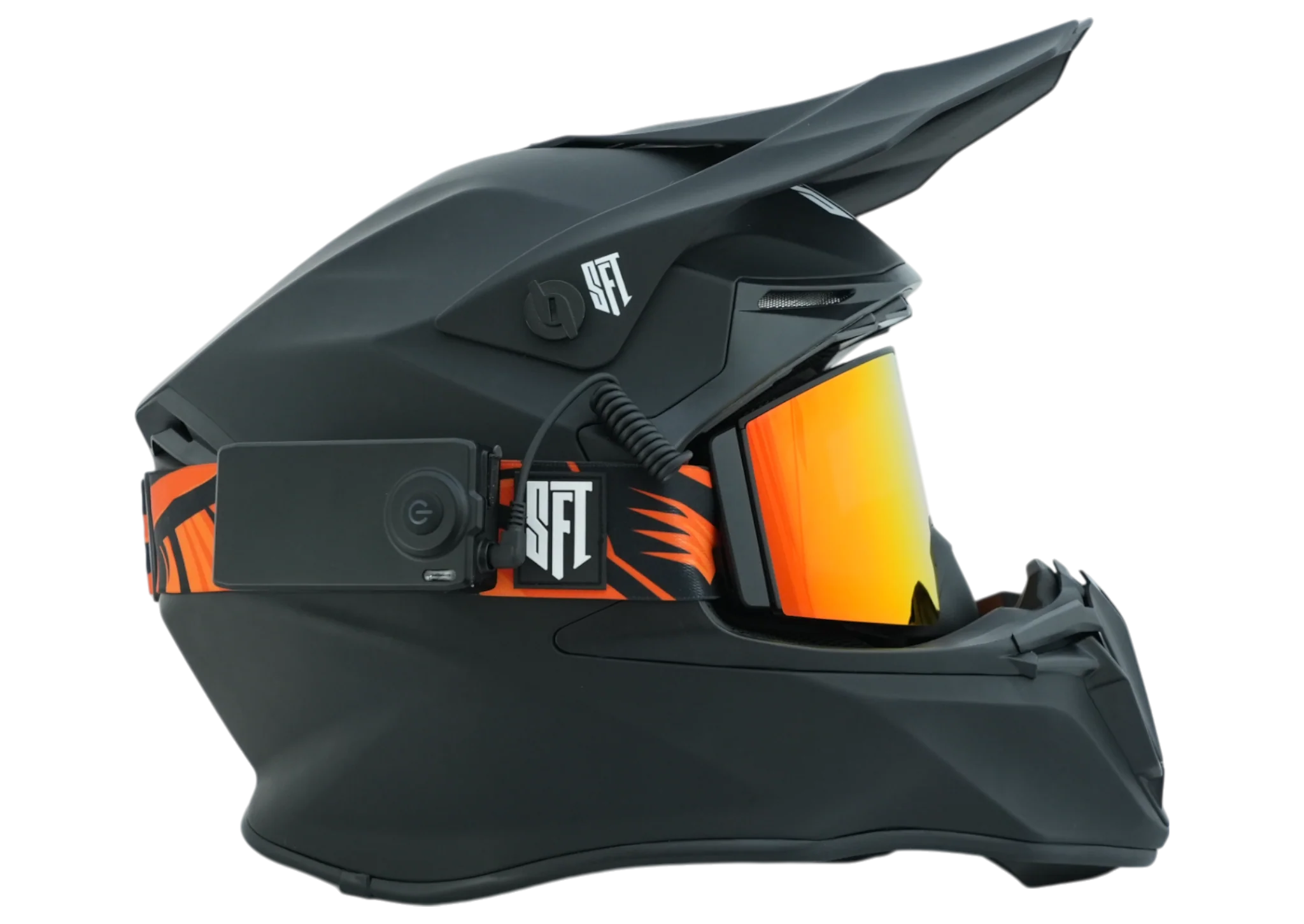 Heat Flare Orange Magnetic Goggles - Image 14