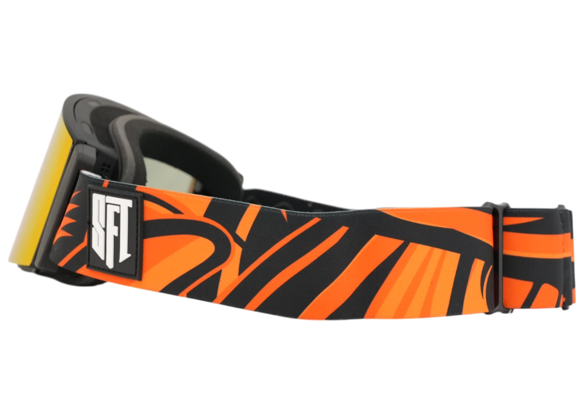 Heat Flare Orange Magnetic Goggles - Image 5