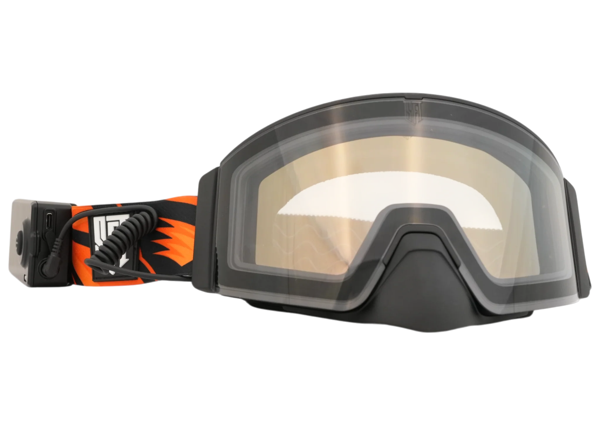 Heat Flare Orange Magnetic Goggles - Image 8