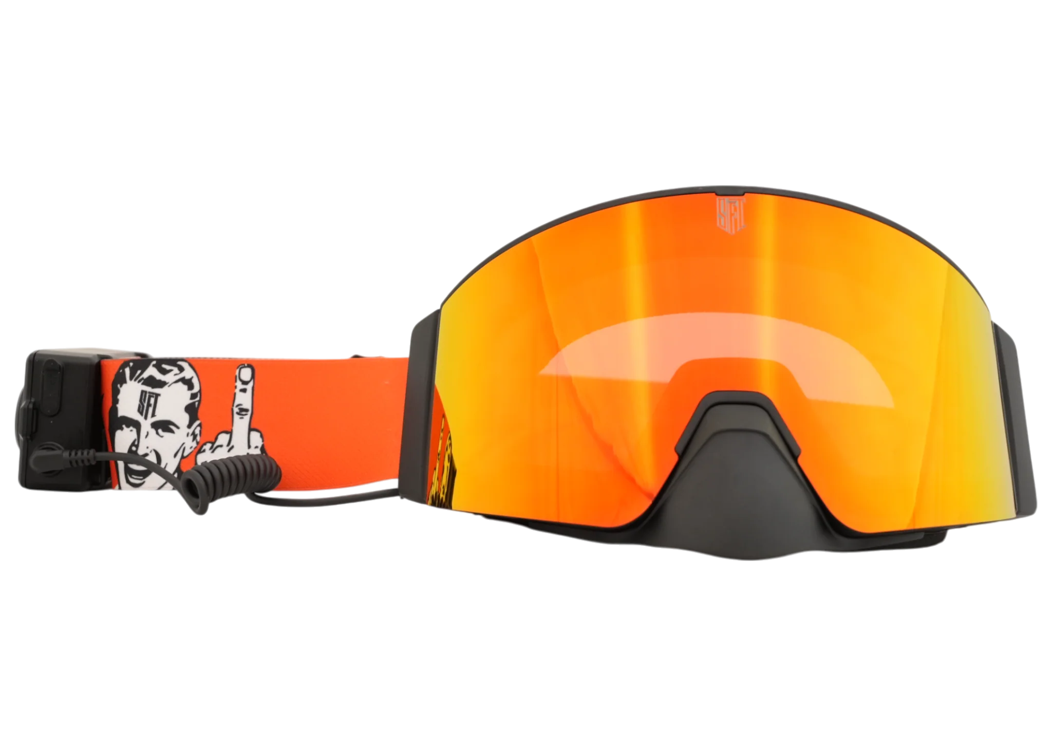 Heat Fuck It Red Magnetic Goggles - Image 3