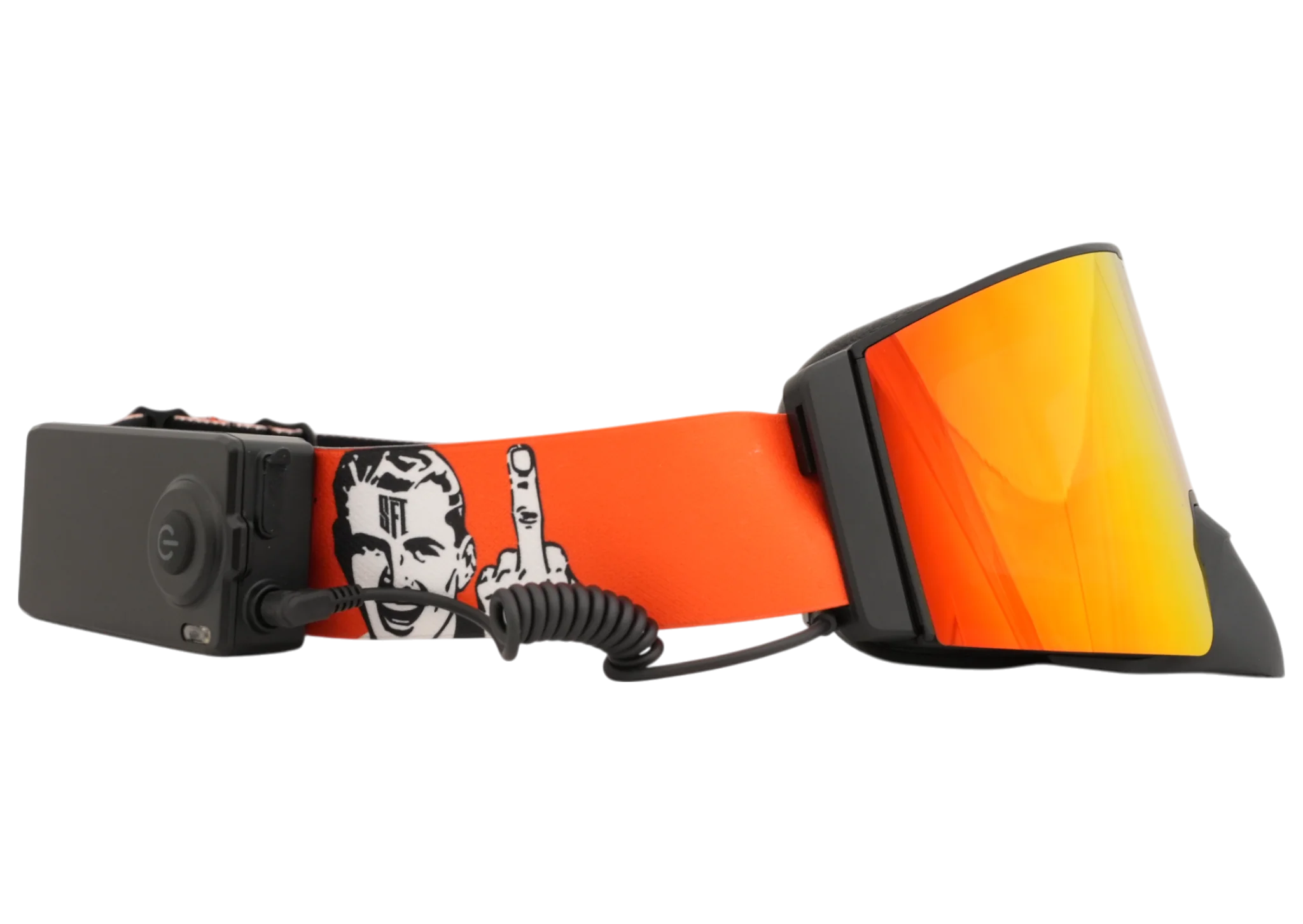 Heat Fuck It Red Magnetic Goggles - Image 4