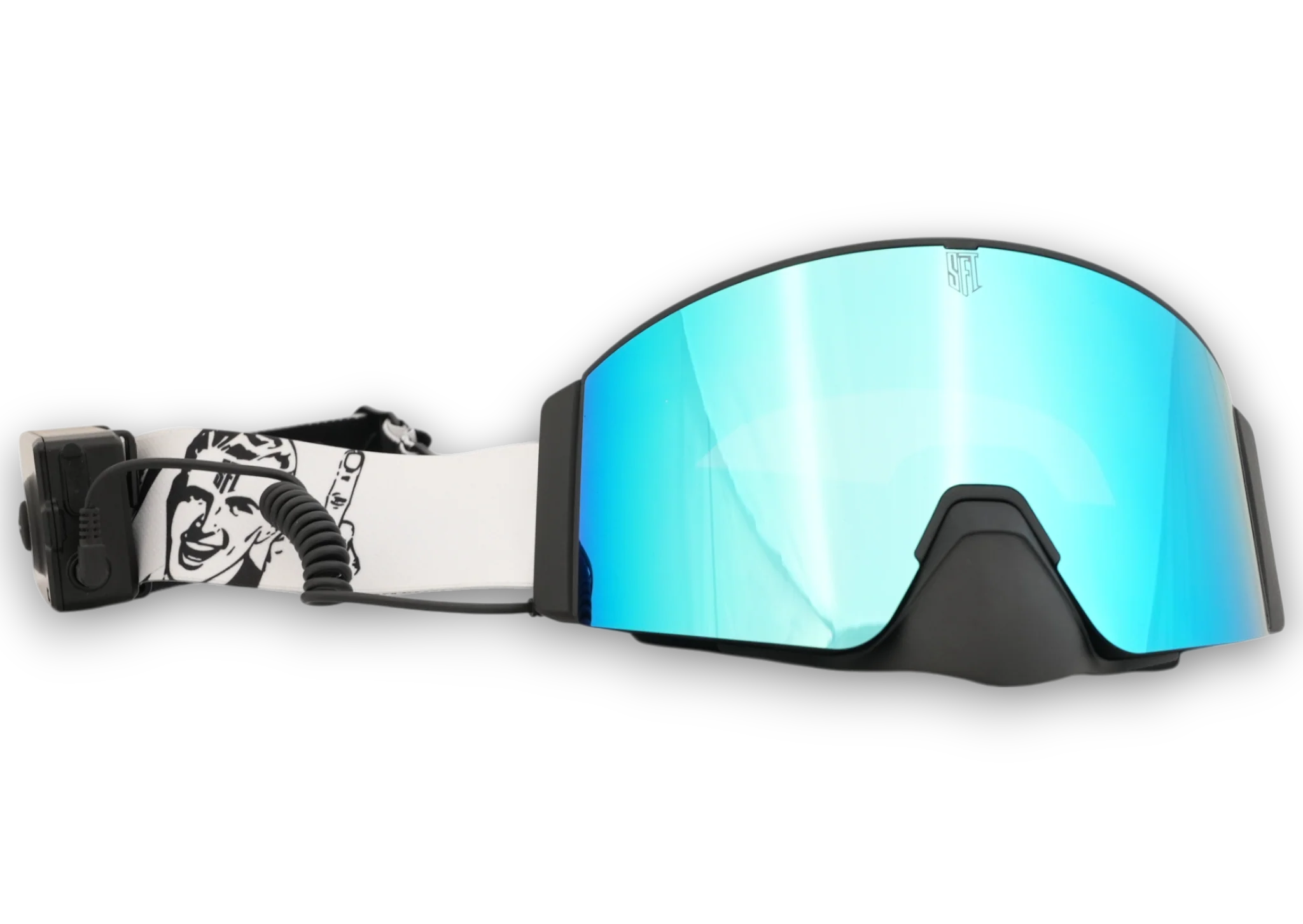Heat Fuck It White Magnetic Goggles - Image 3