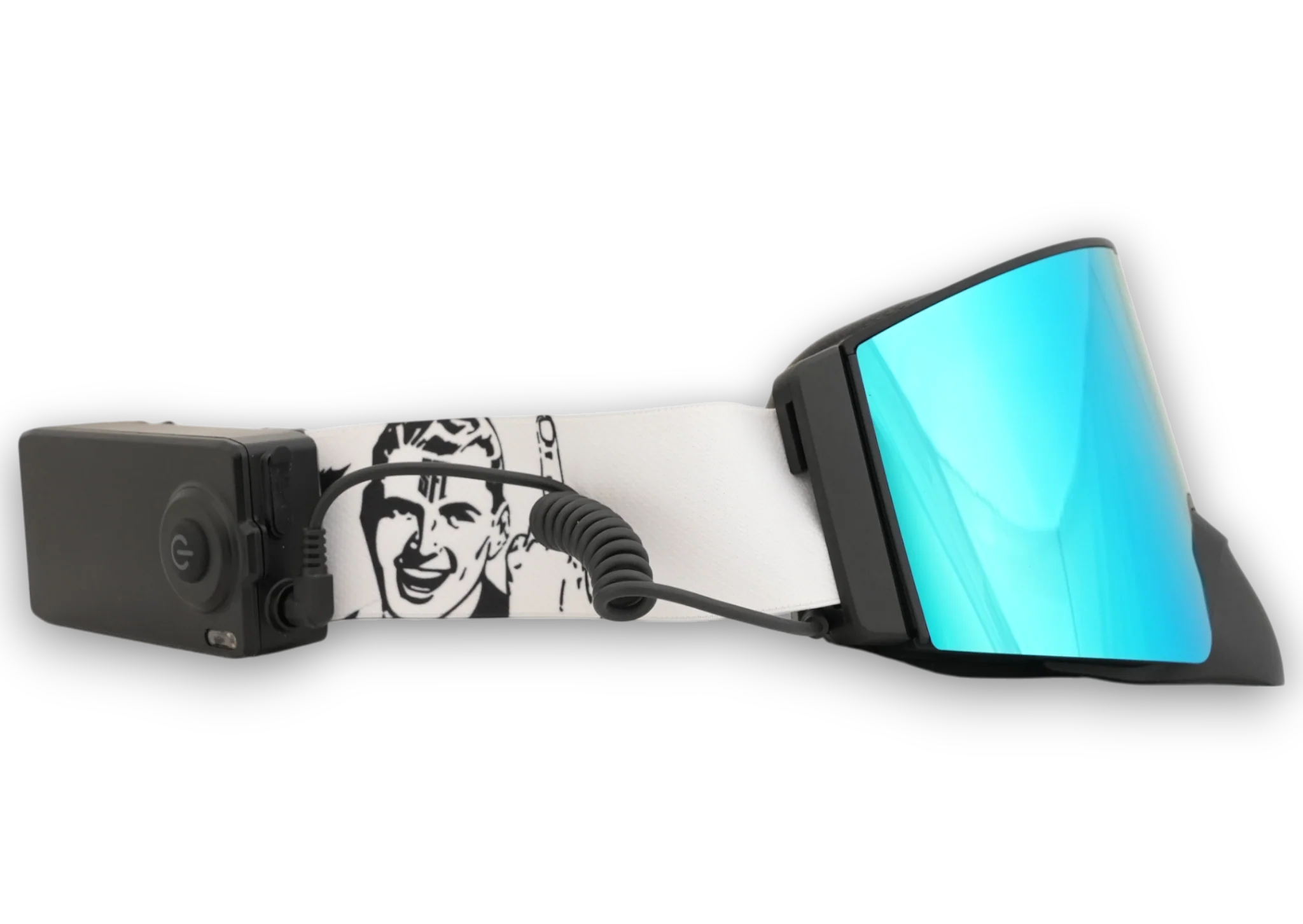 Heat Fuck It White Magnetic Goggles - Image 4