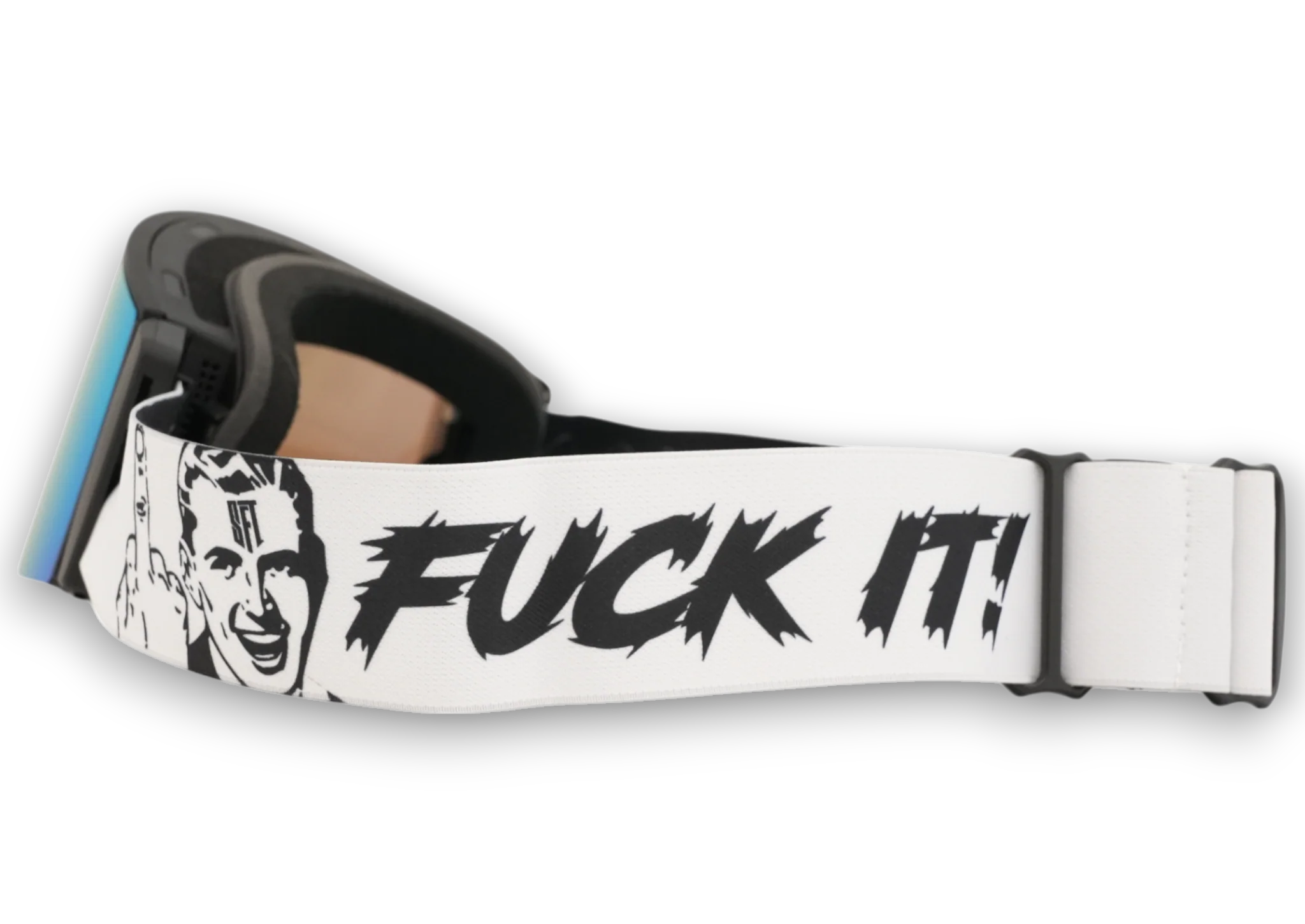 Heat Fuck It White Magnetic Goggles - Image 5