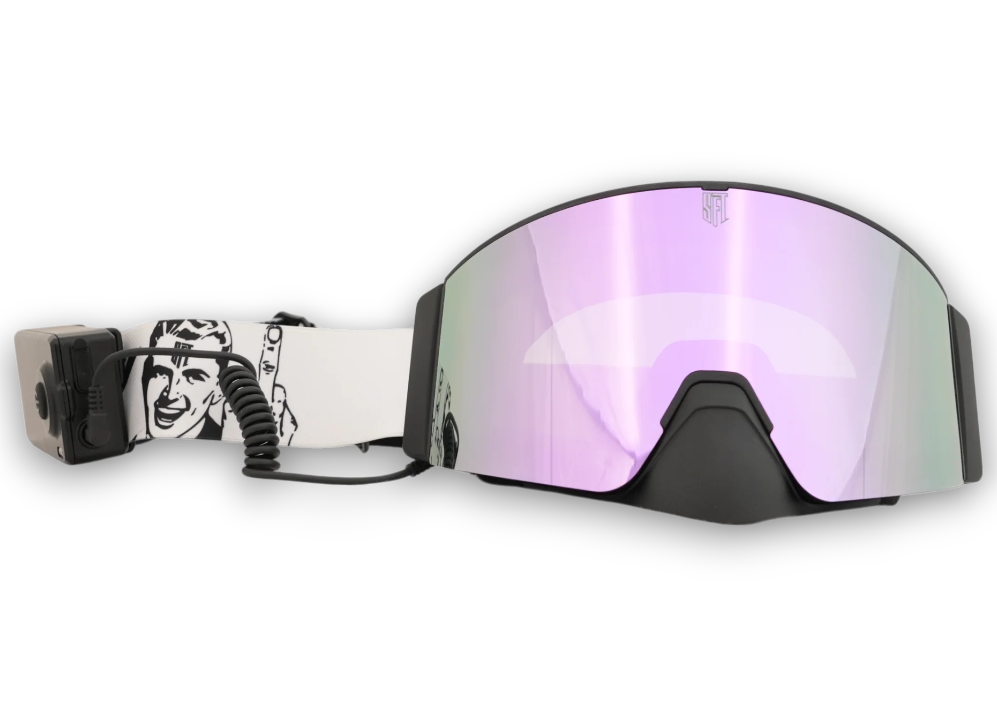 Heat Fuck It White Magnetic Goggles - Image 8