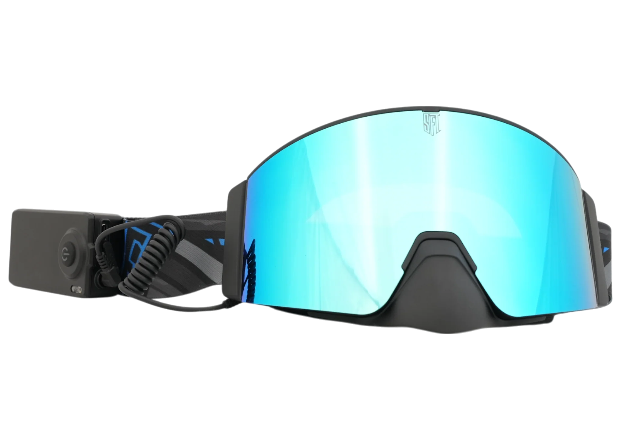 Heat Rave Blue Magnetic Goggles - Image 3