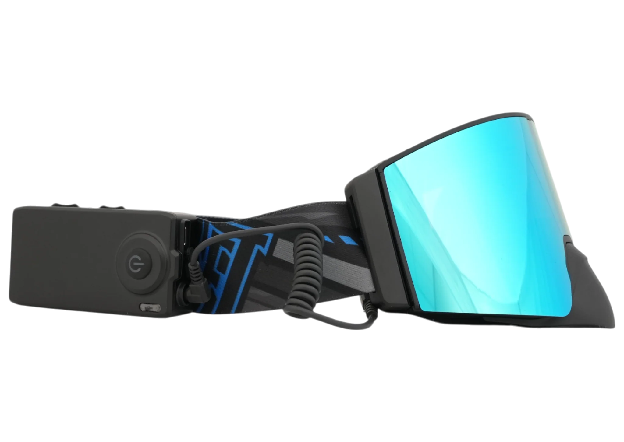 Heat Rave Blue Magnetic Goggles - Image 4