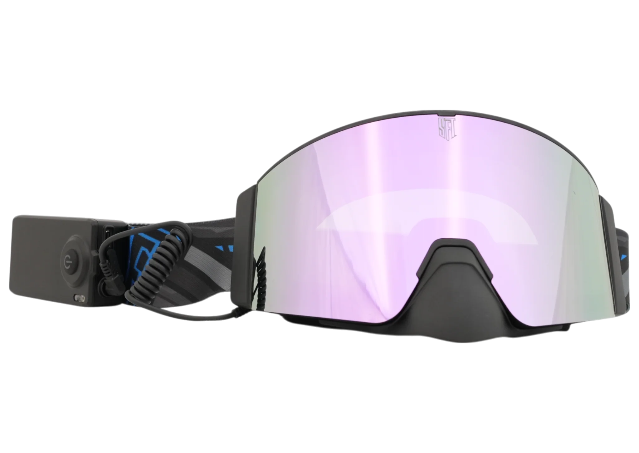 Heat Rave Blue Magnetic Goggles - Image 9