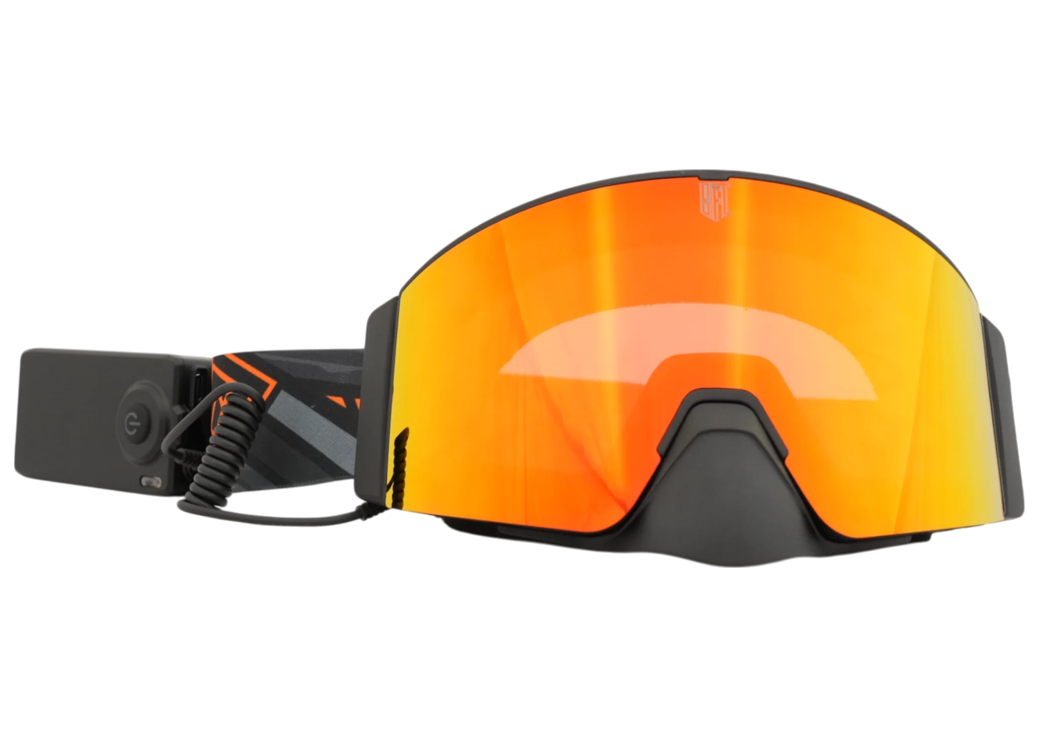 Heat Rave Orange Magnetic Goggles - Image 3