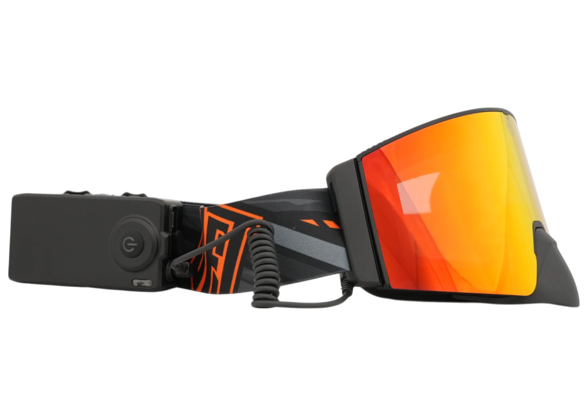 Heat Rave Orange Magnetic Goggles - Image 4