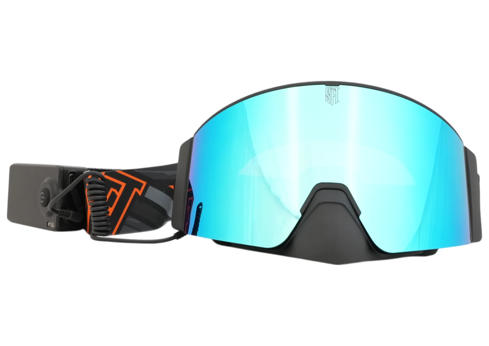Heat Rave Orange Magnetic Goggles - Image 7
