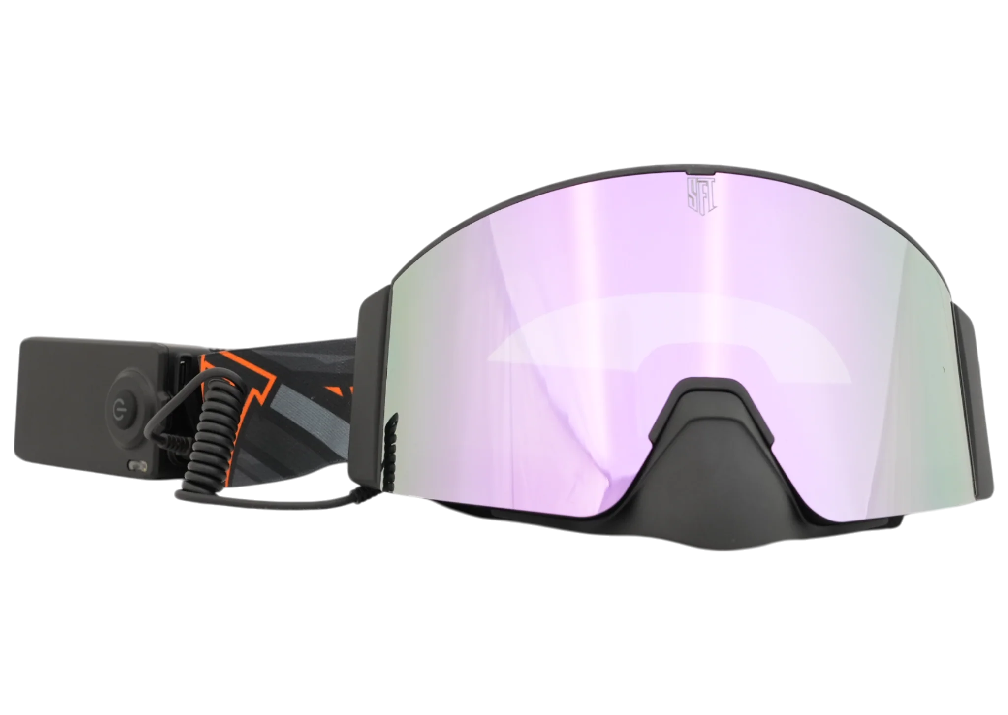 Heat Rave Orange Magnetic Goggles - Image 8
