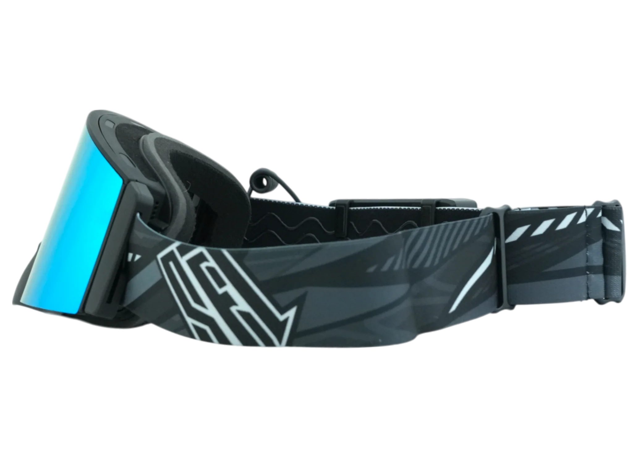 Heat Rave White Magnetic Goggles - Image 6