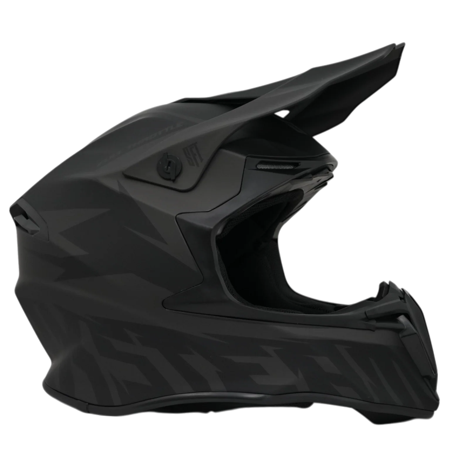SFT Flatout Blackedition Motocross Helmet - Image 5