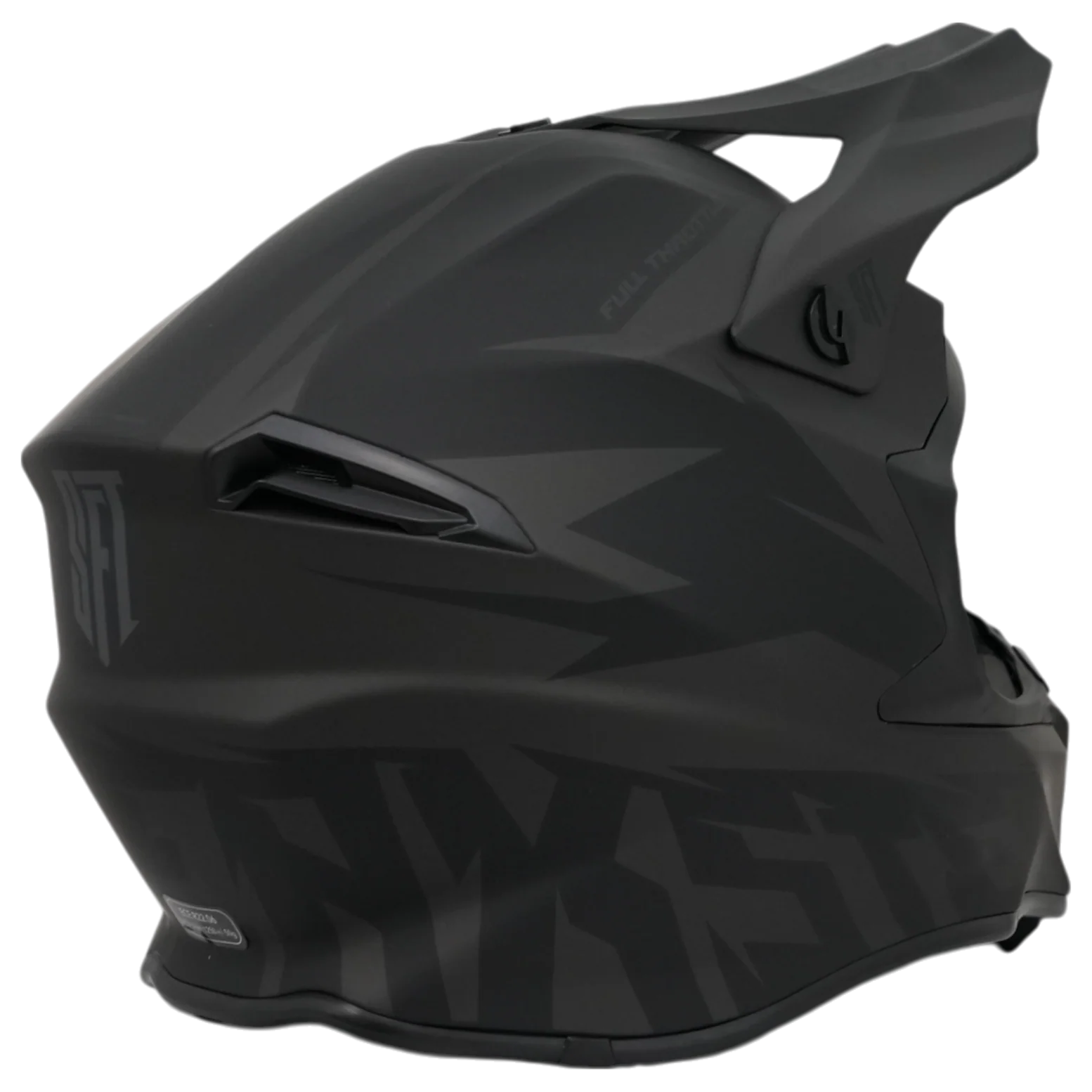 SFT Flatout Blackedition Motocross Helmet - Image 7