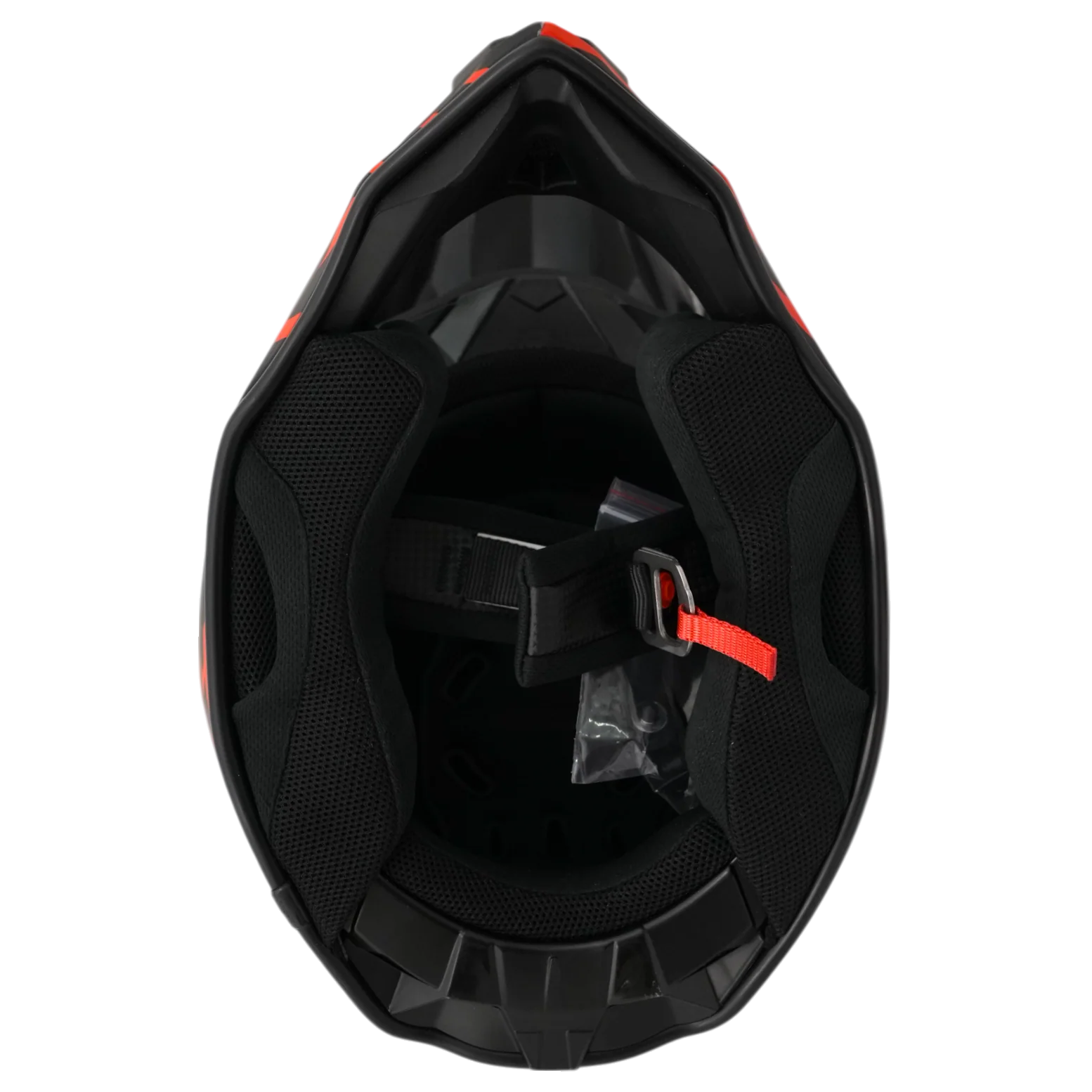 SFT Flatout Red Motocross Helmet - Image 11