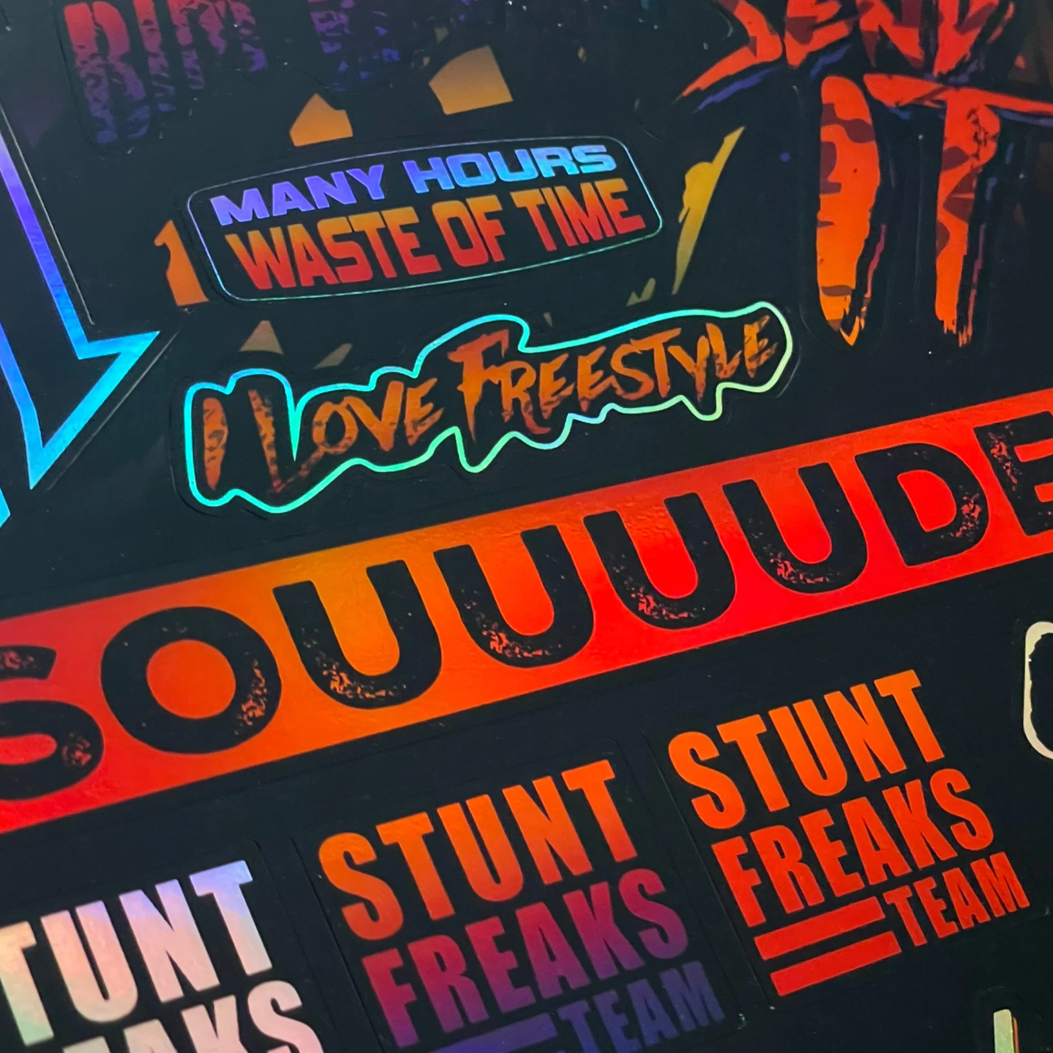I Love Freestyle Logo Sheet - Image 3